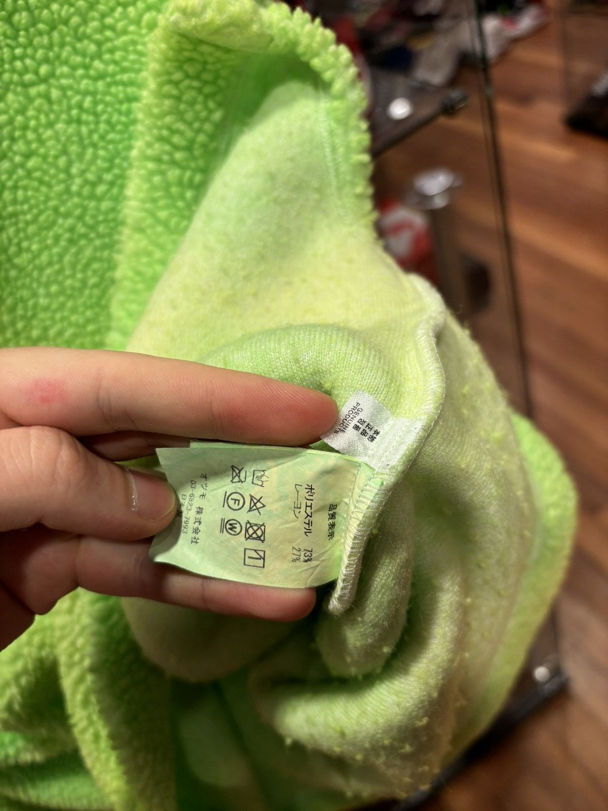 Cactus Plant Flea Market Cactus Plant Flea Market Cowboy Fleece Slime Green Size US M / EU 48-50 / 2 - 3 Thumbnail