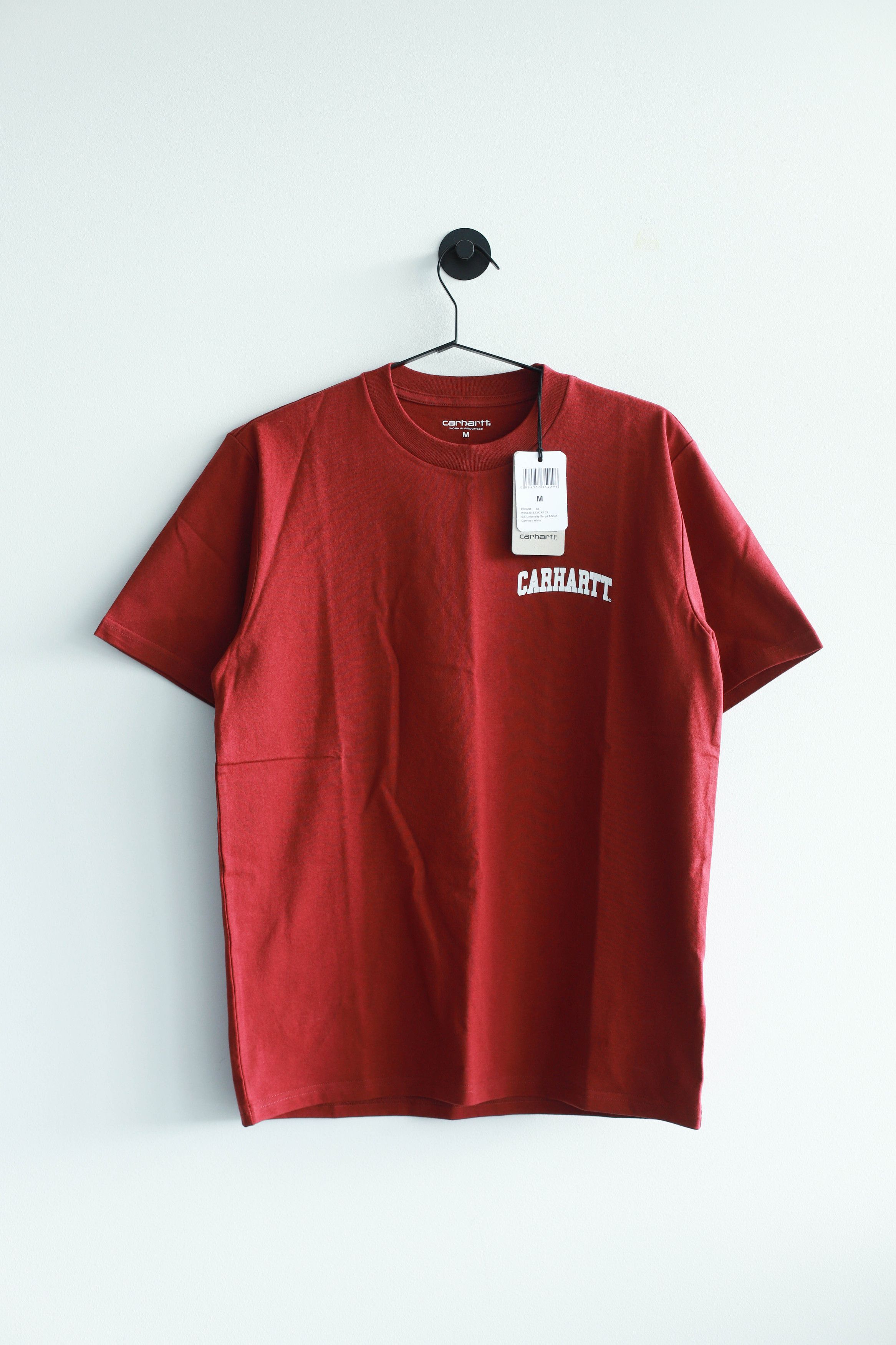 Carhartt Wip Carhartt S/S University Script T-Shirt Size US M / EU 48-50 / 2 - 1 Thumbnail