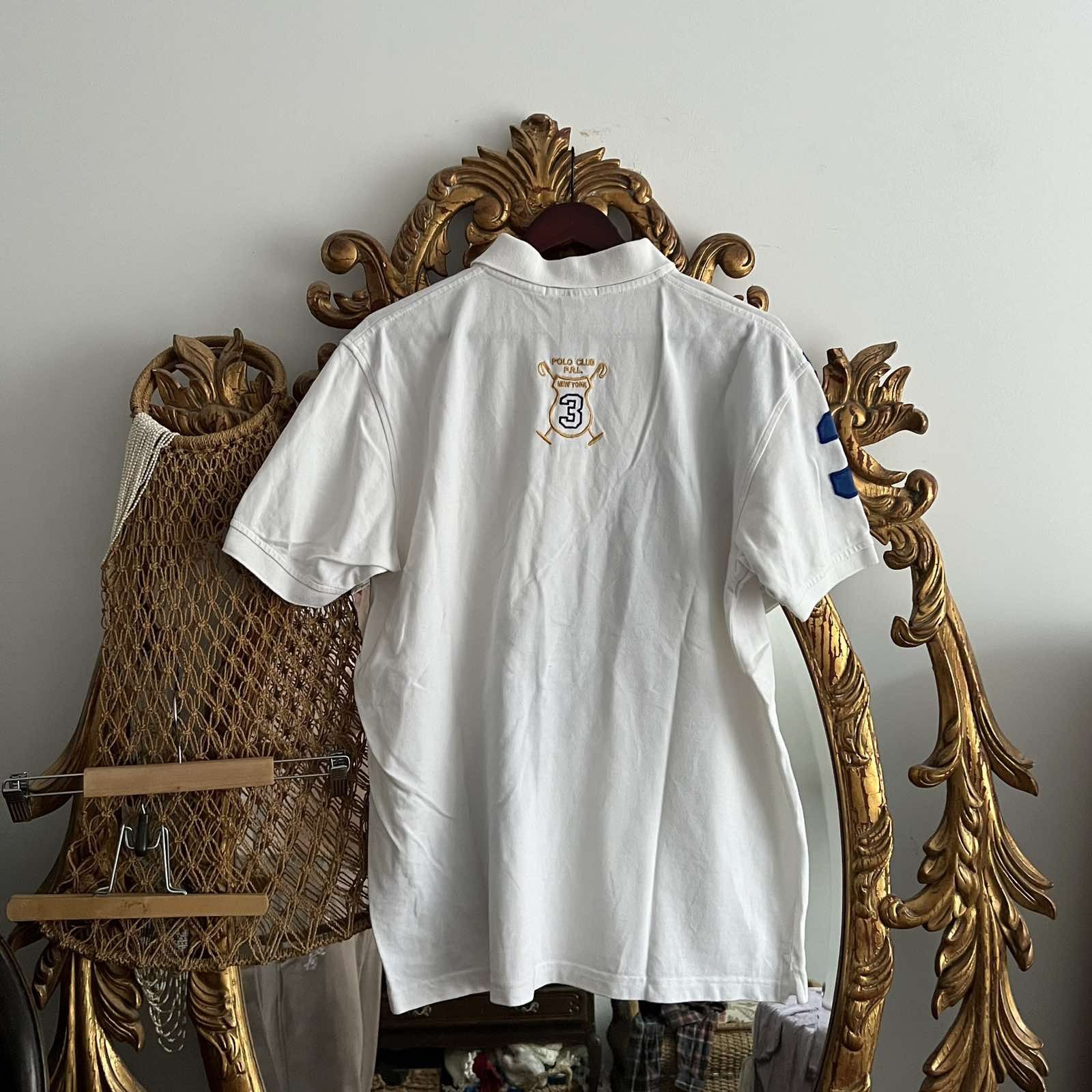 Other Polo Ralph Lauren Vintage Rare Big Logo Polo T-Shirt Sz XL Size US XL / EU 56 / 4 - 2 Thumbnail