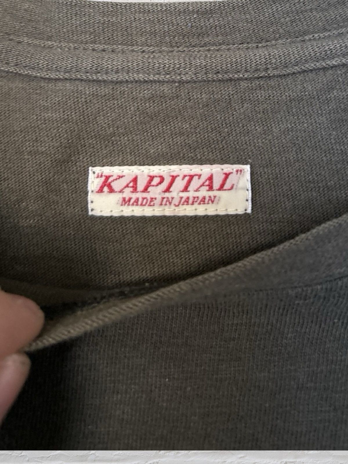 Kapital KAPITAL 2016AW Harley-Davidson Parody Faded Pocket T-Shirt Size US S / EU 44-46 / 1 - 6 Thumbnail