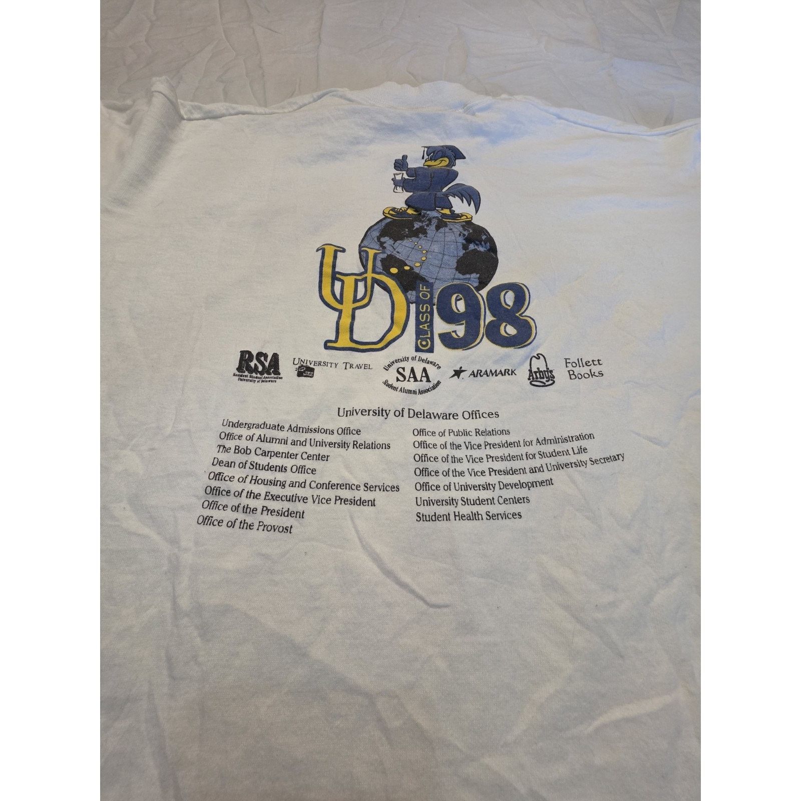 Other University Of Delaware 1998 Senior Day Men's Short Sleeve Size US XL / EU 56 / 4 - 5 Thumbnail