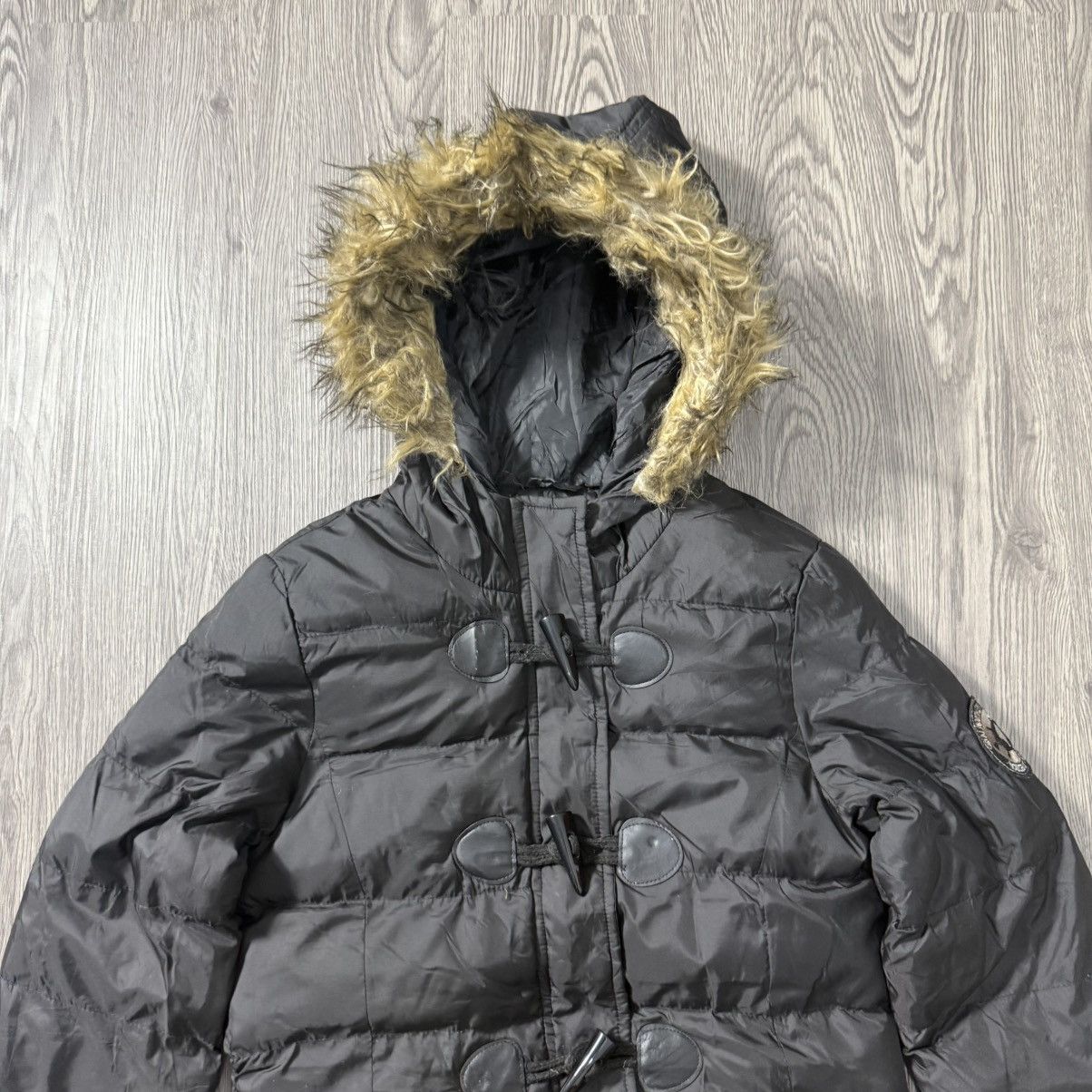 Le Grande Bleu (L.G.B.) brave Soul Long Fur Jacket Size XS / US 0-2 / IT 36-38 - 2 Thumbnail