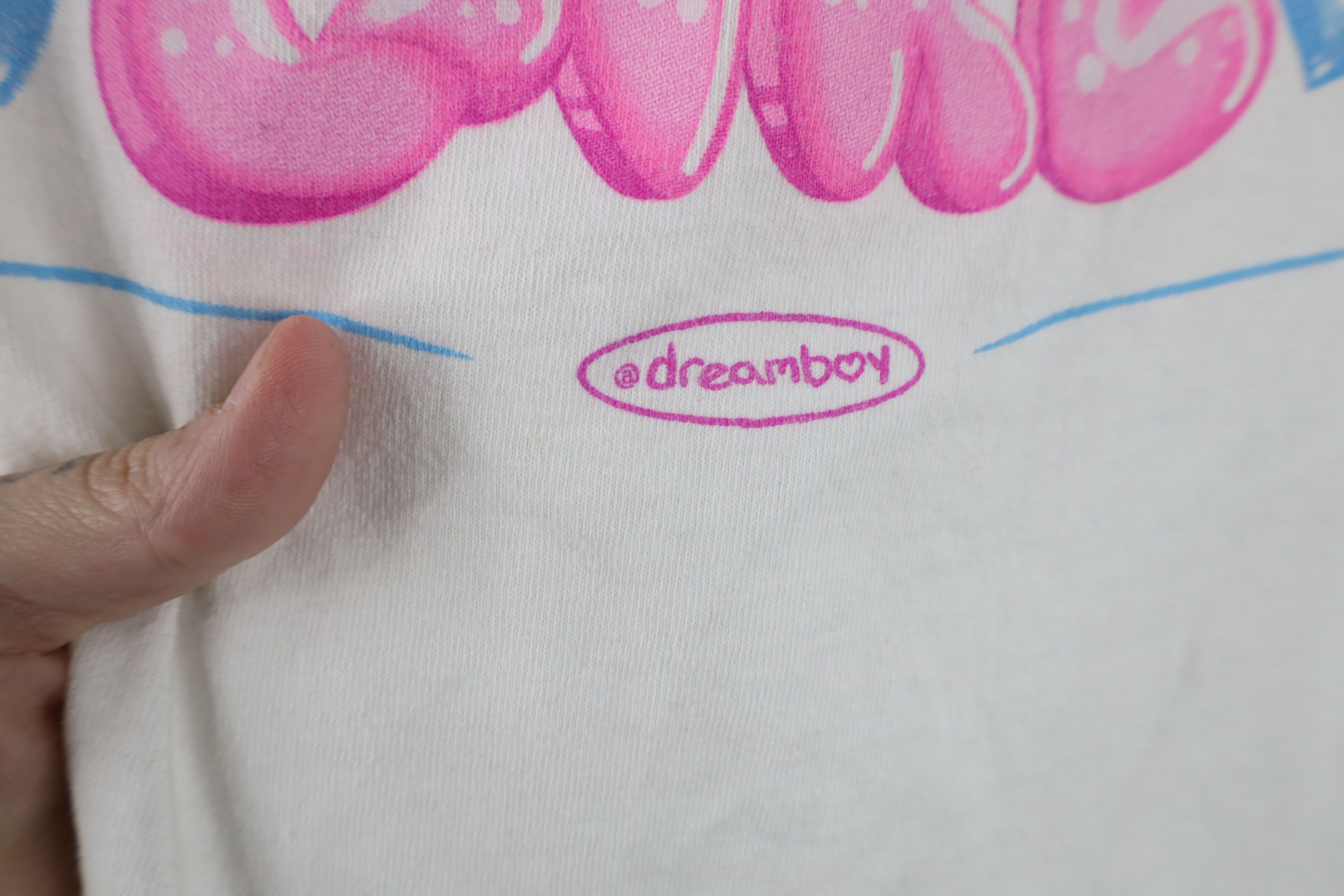 Vintage Vtg Y2K Dream Boy Anime Dream Girl Fire Flames T-Shirt USA Size L / US 10 / IT 46 - 5 Thumbnail