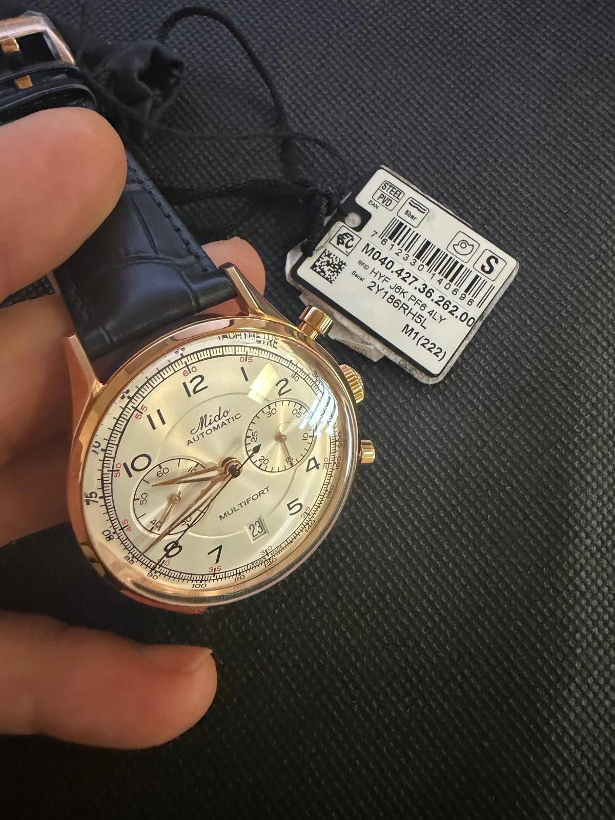 Midnight Studios Mido Multifort Patrimony ChronographSWISSAutomaticMen'sWatch Size ONE SIZE - 2 Thumbnail