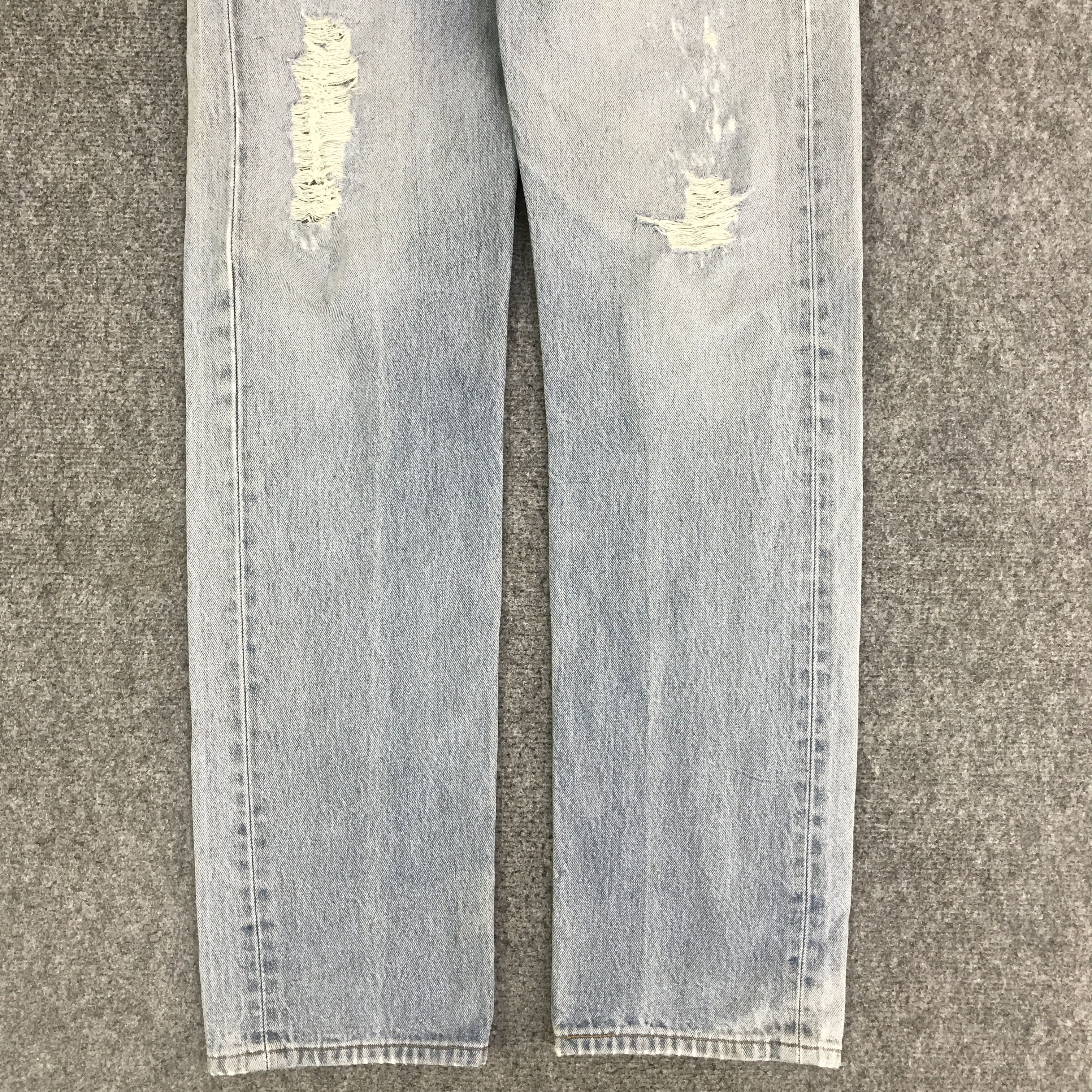 Levi's LEVIS DISTRESSED DENIM WASH FADED PANTA K118B5 Size US 32 / EU 48 - 3 Thumbnail