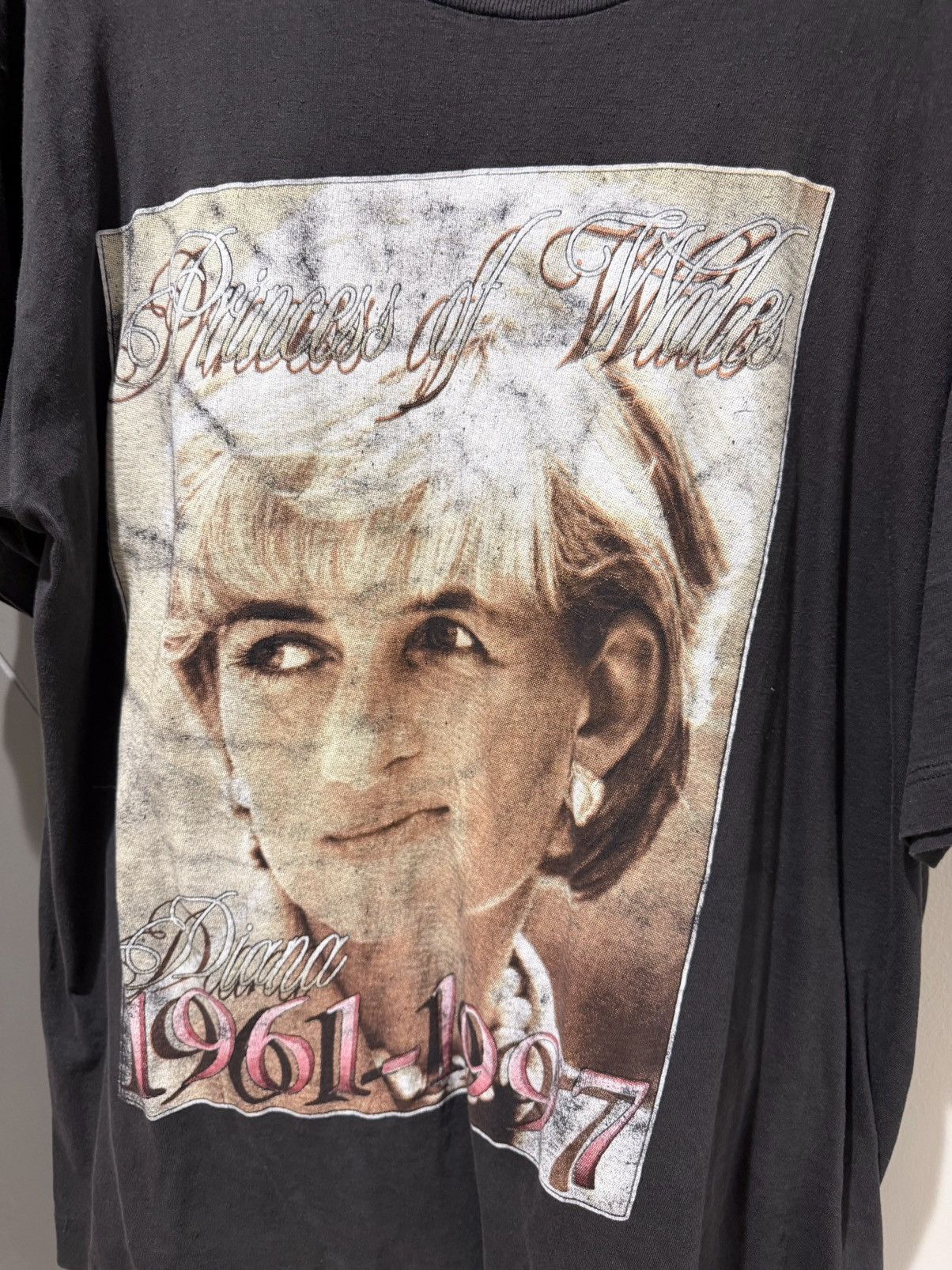 Vintage Vintage 90’s Princess Diana Rap Tee Size US XL / EU 56 / 4 - 2 Thumbnail
