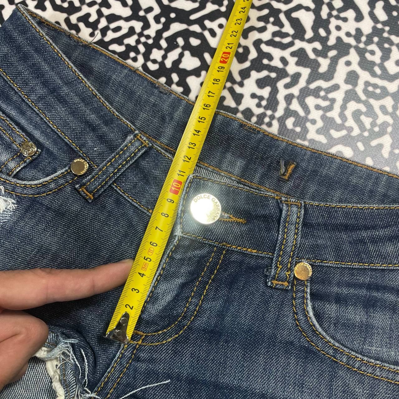 Dolce & Gabbana Vintage Y2K Dolce Gabbana Sexy Luxury Distressed Style Short Size 27" / US 4 / IT 40 - 14 Thumbnail
