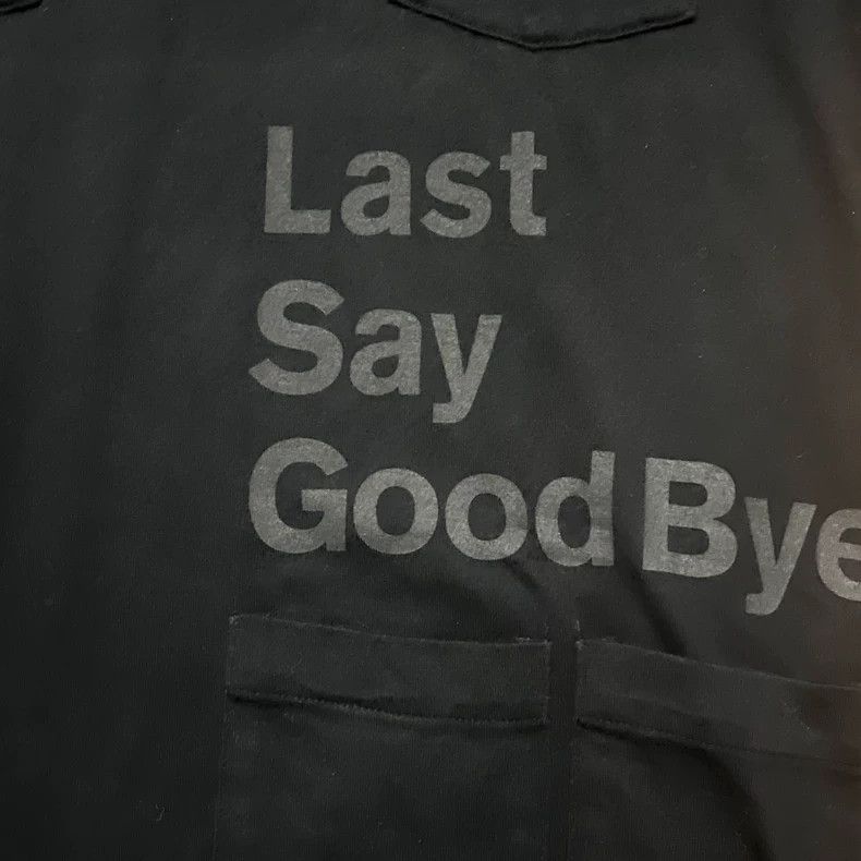 Number (N)ine Number (N)ine09 "Last Say Goodbye" short-sleeved T-shirt to Size US L / EU 52-54 / 3 - 3 Thumbnail