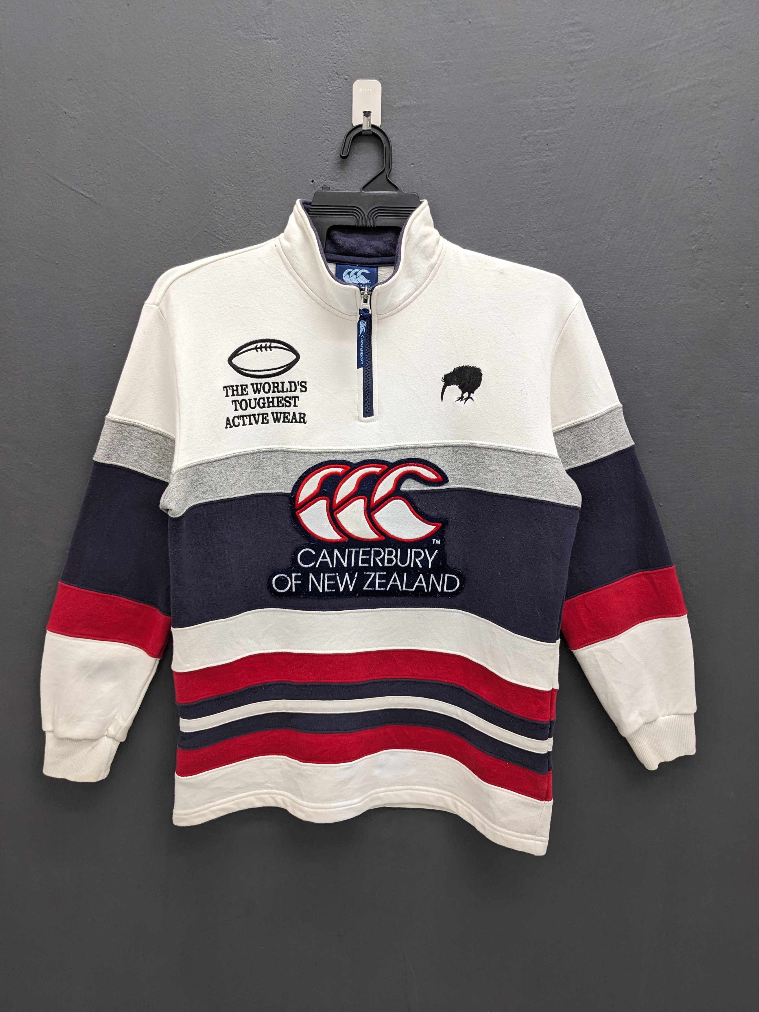Canterbury of New Zealand Canterbury Of New Zealand Rugby Stripe Sweatshirt Size US L / EU 52-54 / 3 - 2 Thumbnail