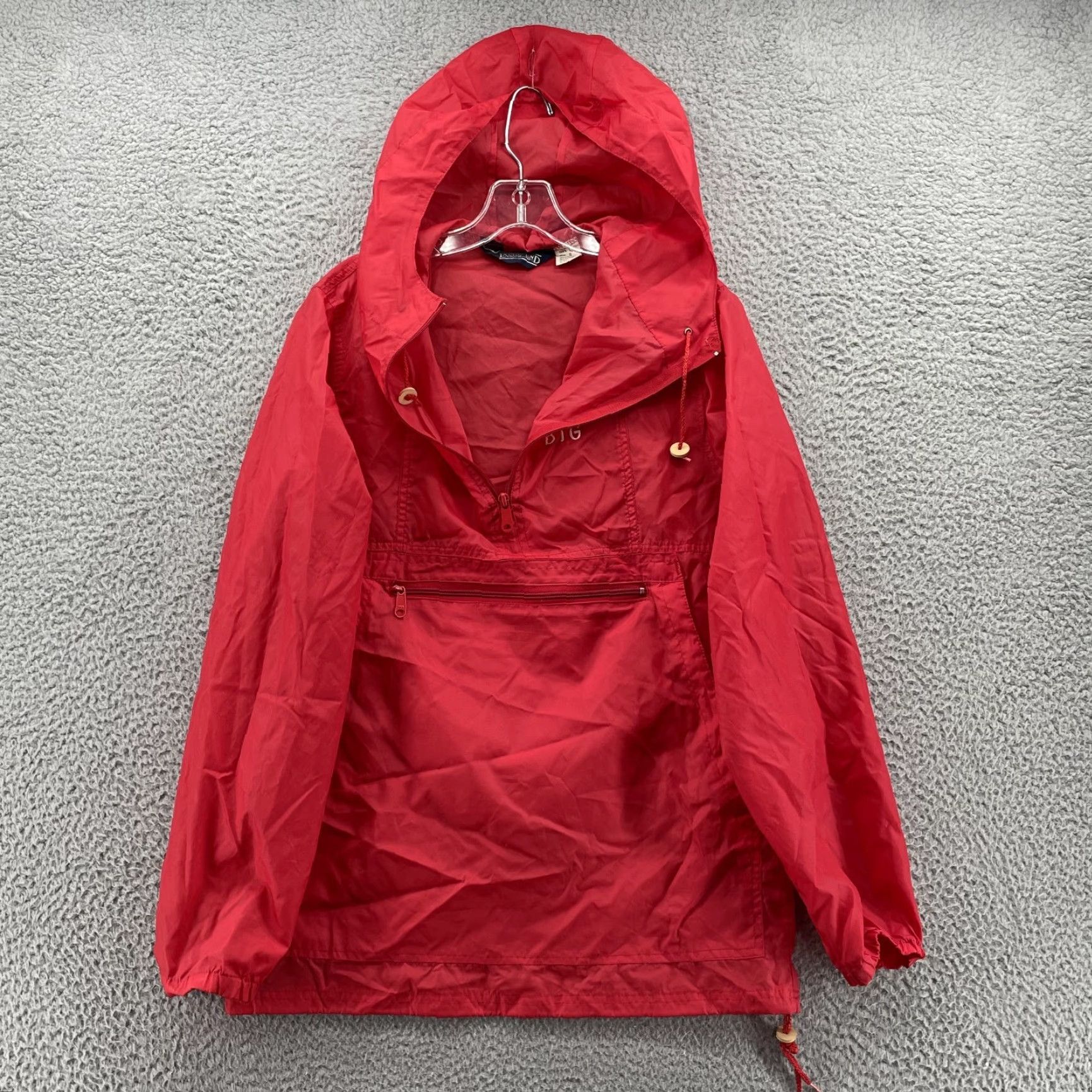 Lands' End VINTAGE Lands' End Jacket Men's Small Hoodie Windbreaker Sailing Rain Parka USA Shirt Hoodie? Size US S / EU 44-46 / 1 - 3 Thumbnail