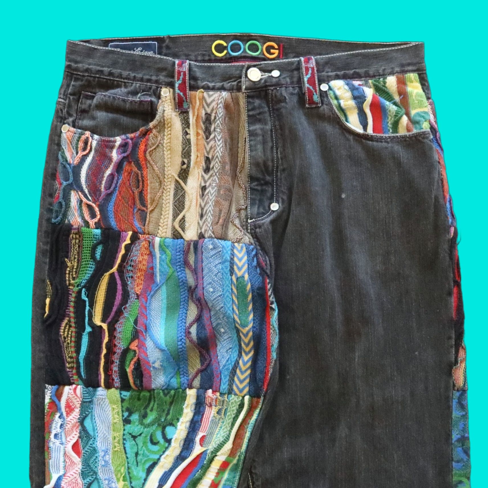 Coogi VINTAGE COOGI Jeans Shirt Mens XS? Size US L / EU 52-54 / 3 - 1 Thumbnail