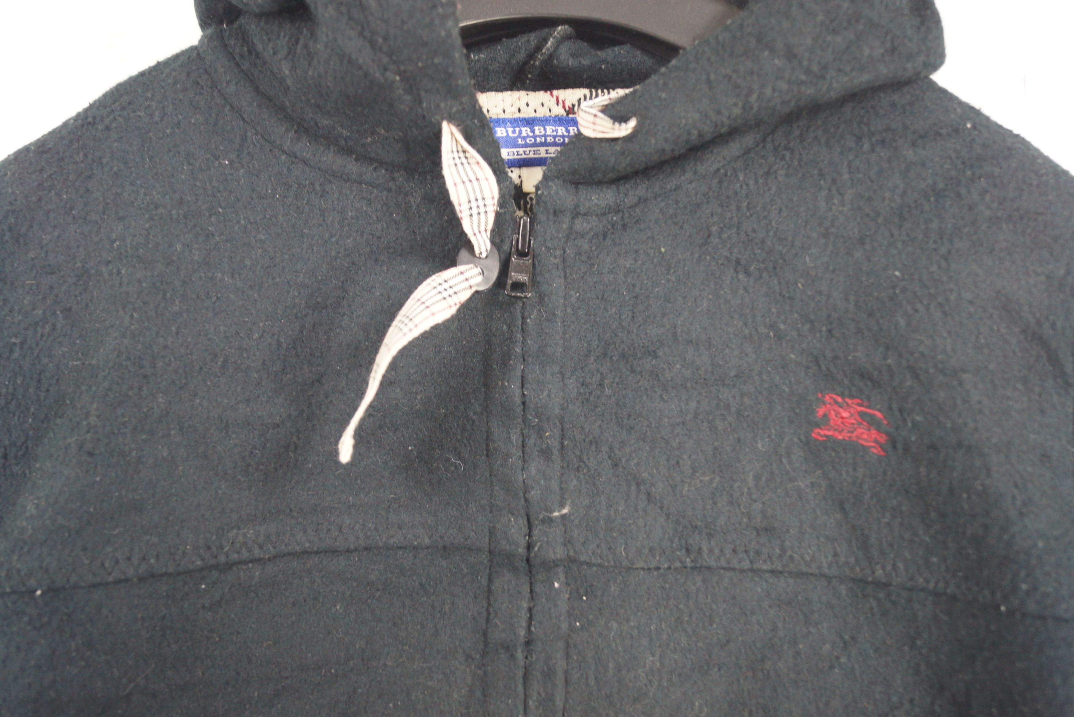 Burberry × Vintage Burberry Sweater Fleece Hoodie Small Logo Size US M / EU 48-50 / 2 - 2 Thumbnail