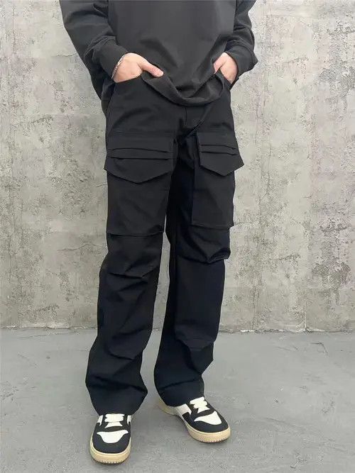 Other custom zipper pleated cargo pants Size US 28 / EU 44 - 2 Thumbnail