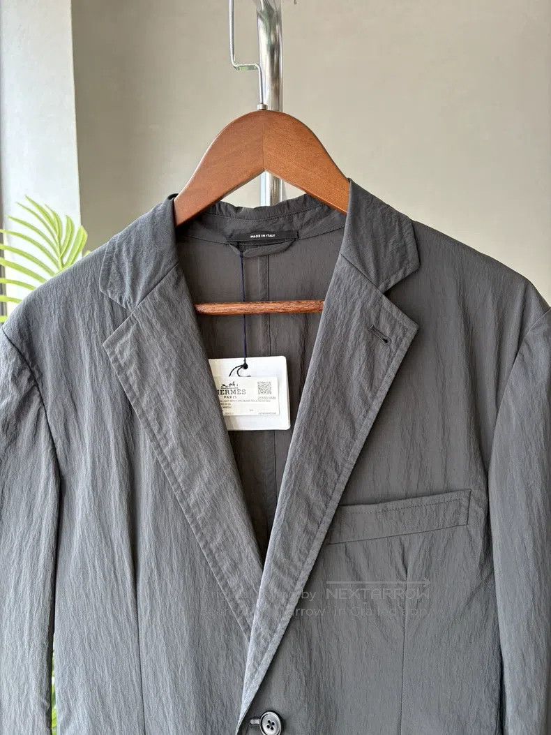 Hermes Hermes Men's blazer, fabric is 92% nylon and 8% spandex Size 46R - 4 Thumbnail