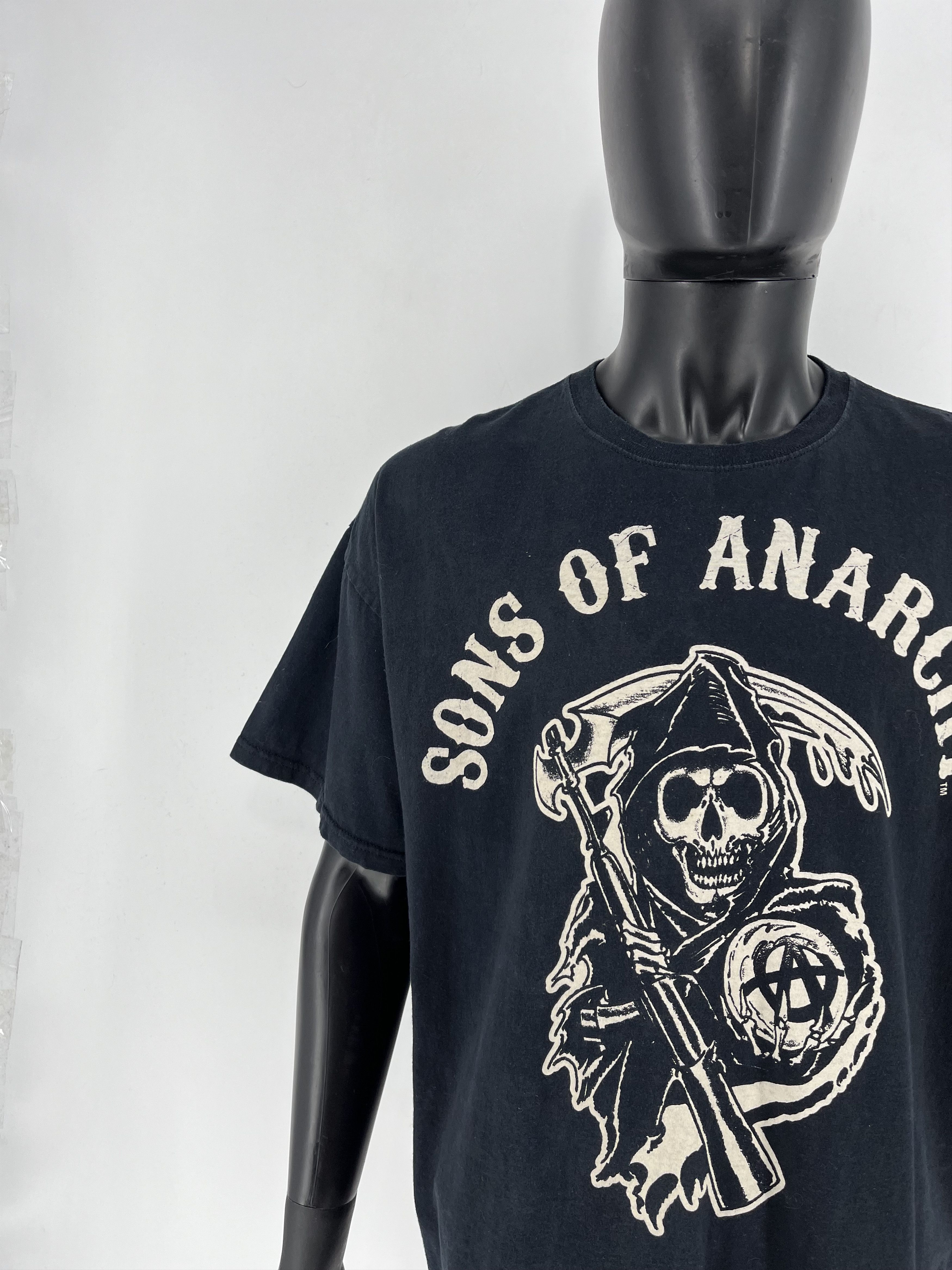 Band Tees × Vintage Vintage SOA Sons Of Anarchy Vintage Band Graphic Tee Sz 2XL Size US XXL / EU 58 / 5 - 6 Thumbnail