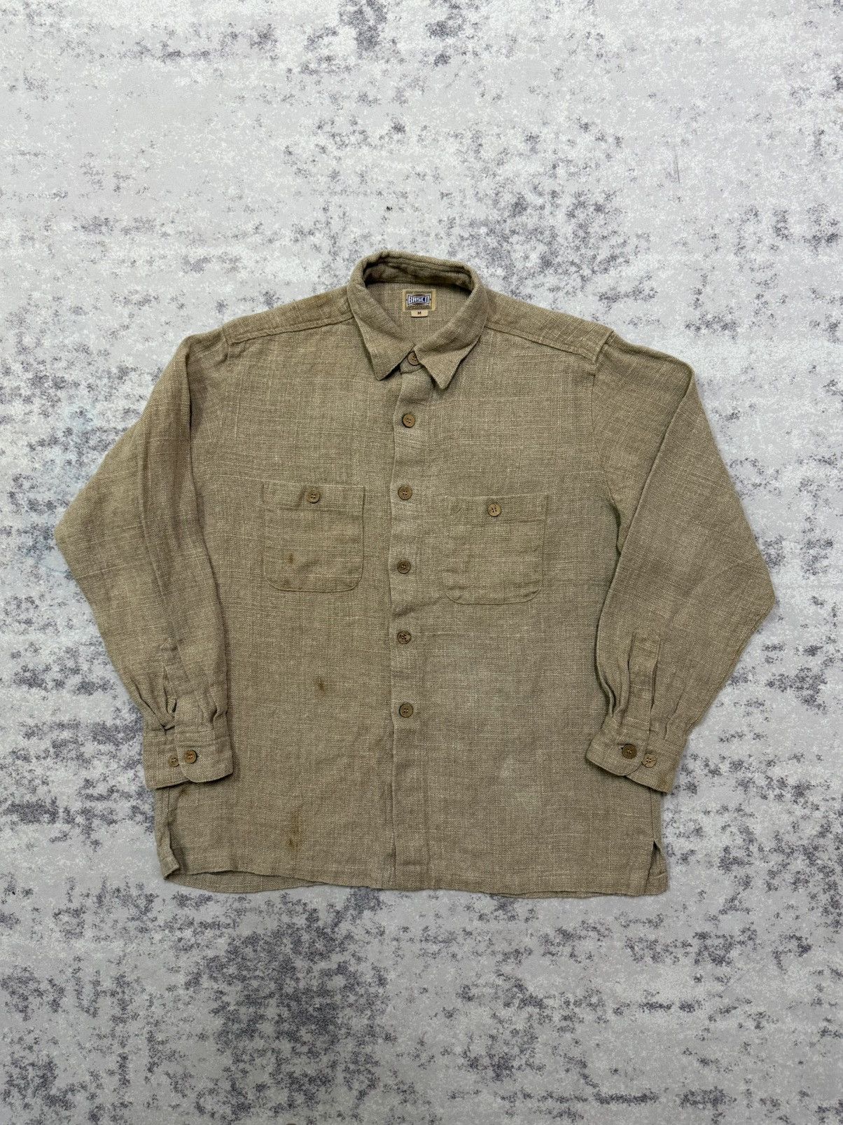 Basco Vintage All American Sportwear Basco Knit Button Up Shirt Size US M / EU 48-50 / 2 - 3 Thumbnail