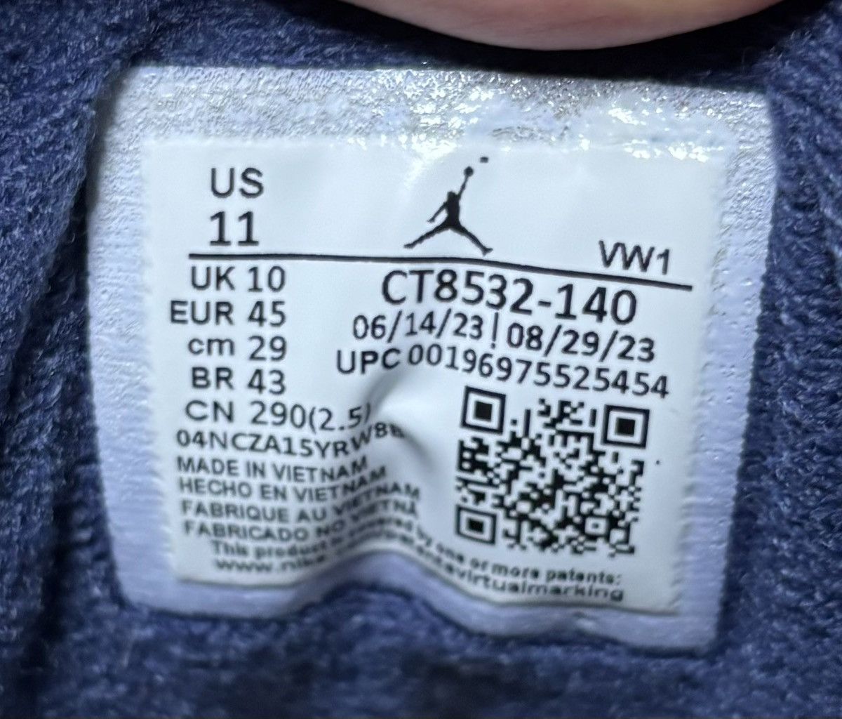 Jordan Brand Air Jordan 3 Retro Midnight Navy 2023 Size 11 Size US 11 / EU 44 - 7 Thumbnail