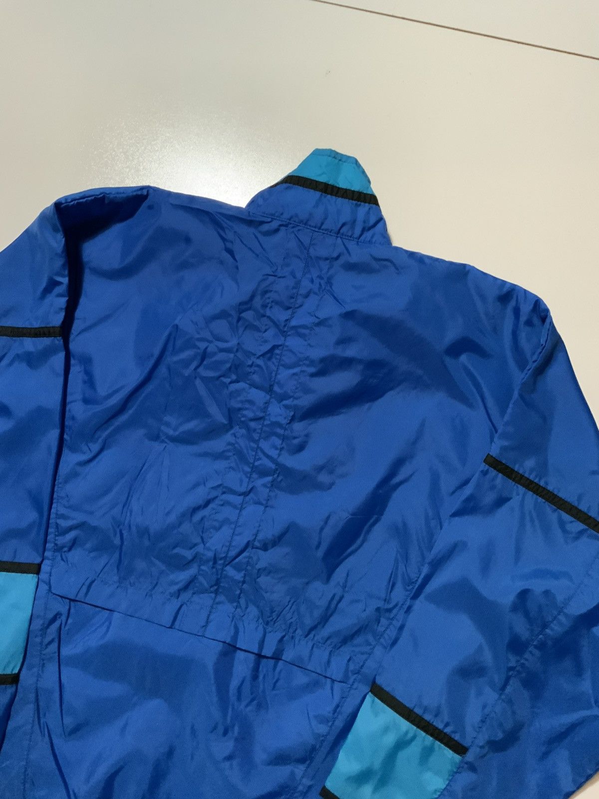 Nike × Vintage VTG 90s Nike Gray Tag Windbreaker 1/4 Zip Pullover Jacket Size US M / EU 48-50 / 2 - 4 Thumbnail