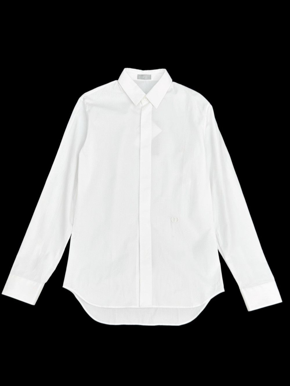 Dior Dior Logo Embroidery Button Up Shirt Size 37 Size US S / EU 44-46 / 1 - 1 Thumbnail