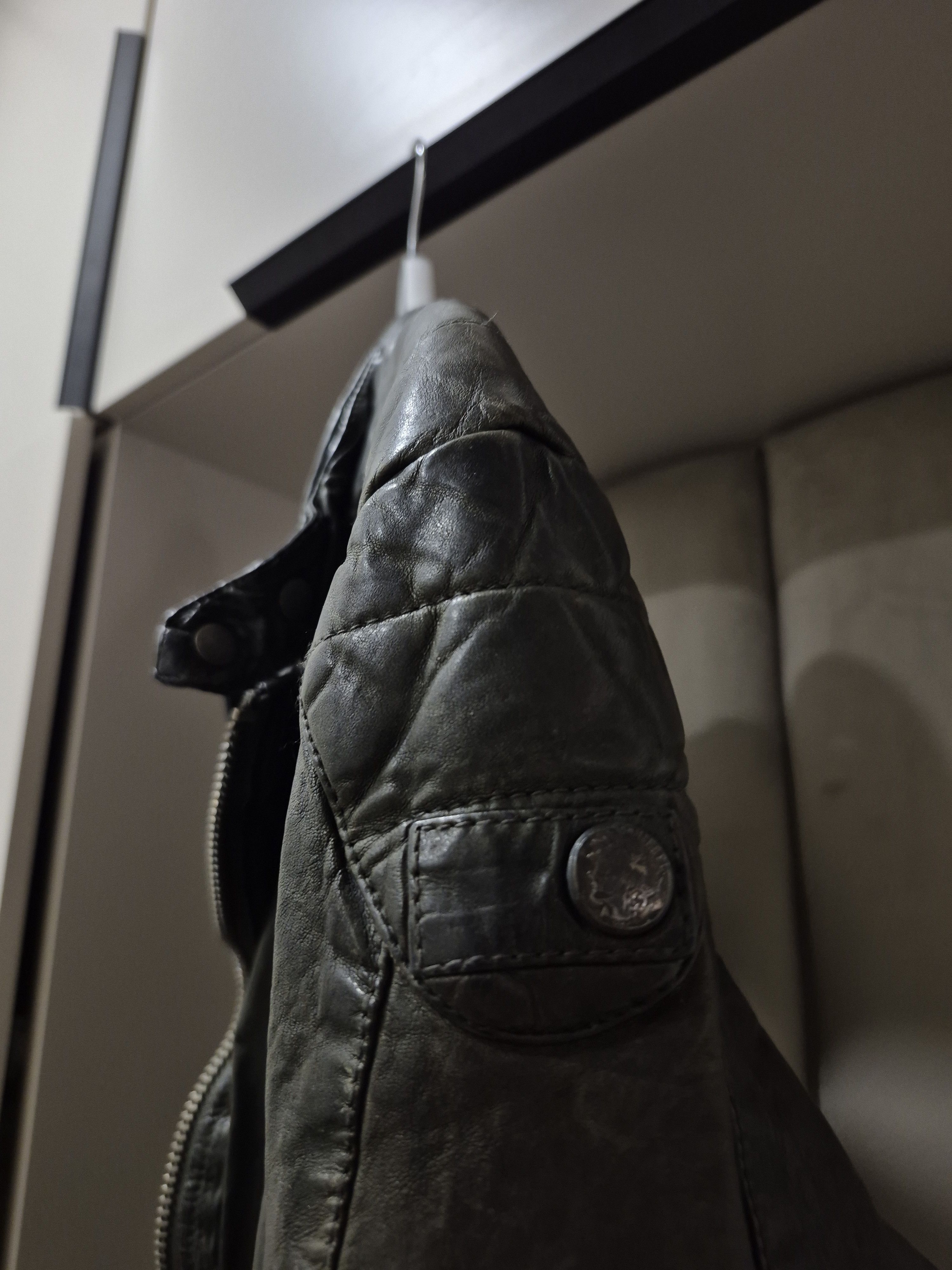 Diesel Diesel men leather jacket Size US M / EU 48-50 / 2 - 2 Thumbnail