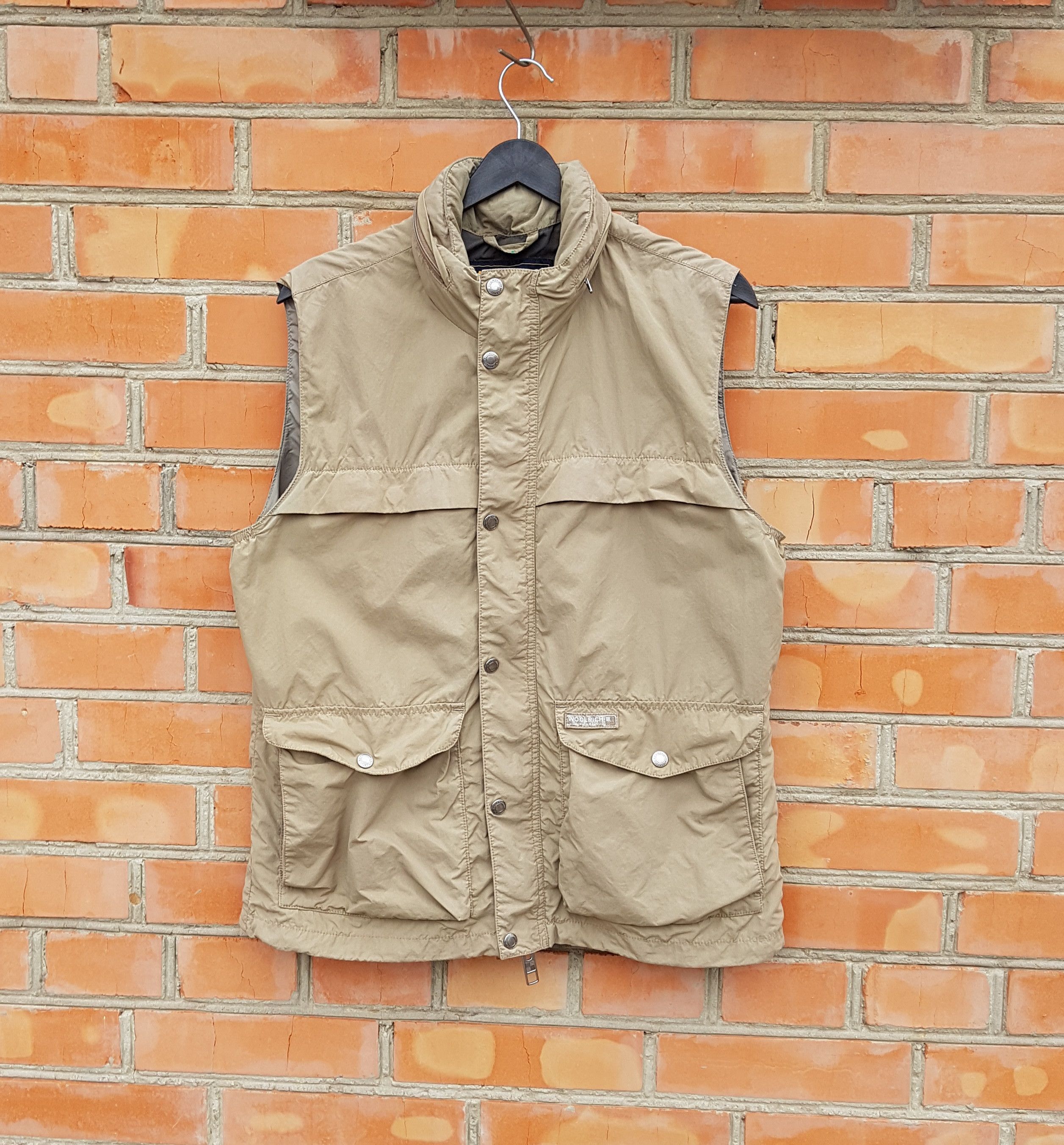 Woolrich Woolen Mills Woolrich Nylon Vest Jacket sz L Size US L / EU 52-54 / 3 - 2 Thumbnail