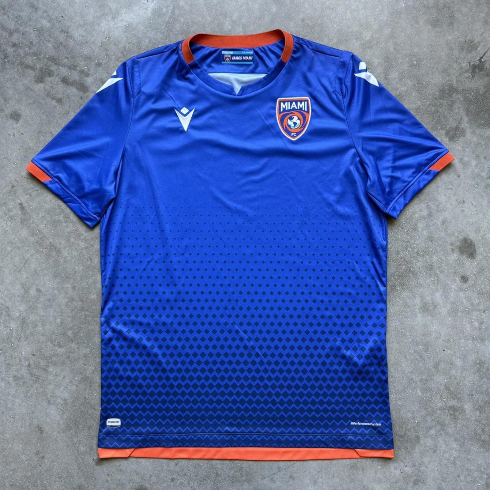 Macron Macron Miami Fusion Fc Away Futbol Soccer Jersey Size US XXL / EU 58 / 5 - 1 Thumbnail