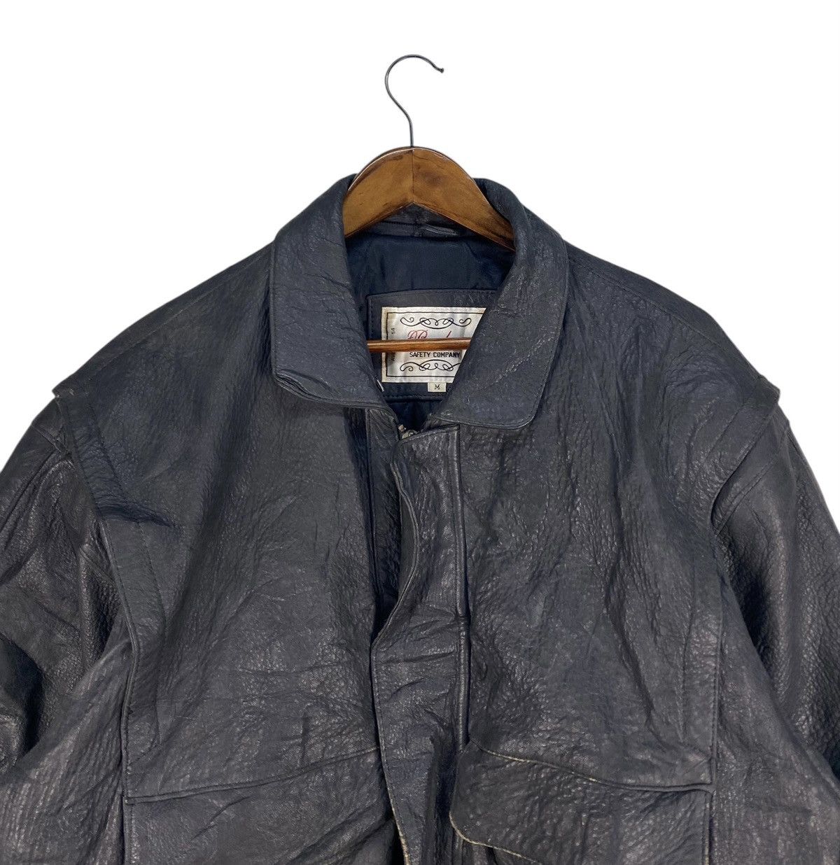Genuine Leather Bewlays Motorcycle Leather Jacket Size US M / EU 48-50 / 2 - 2 Thumbnail