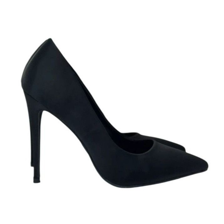 Other LILIANA / Kimye-88 / Black Satin / Stiletto / High Heel/ P Size US 9 / IT 39 - 3 Thumbnail
