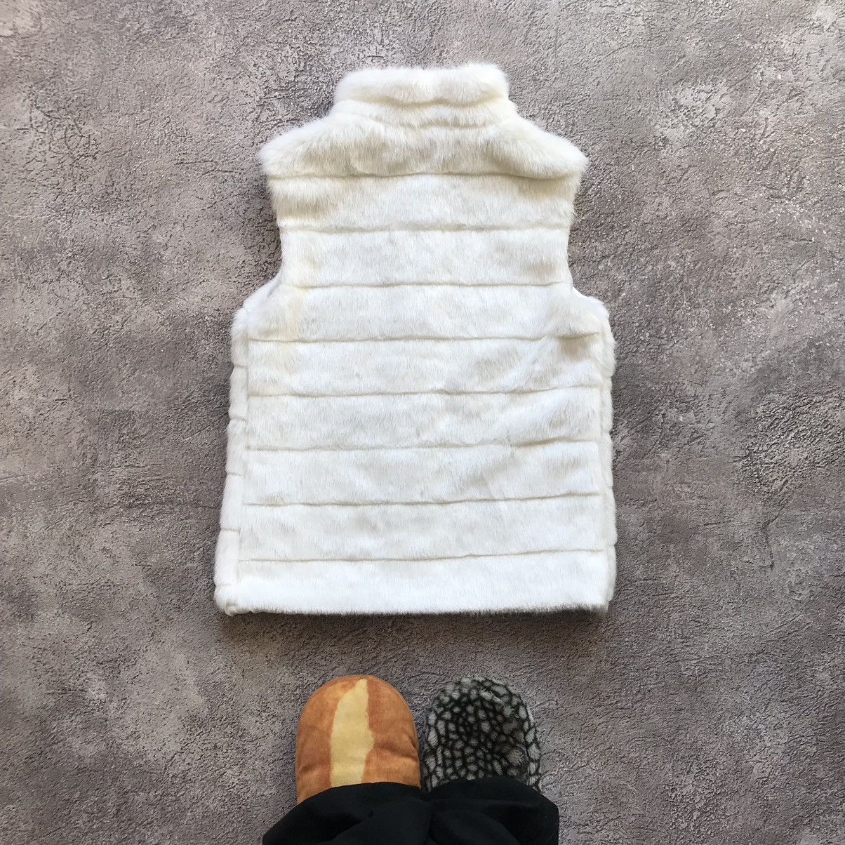Vintage Vintage Y2K Mohair Zip Vest Oversized Avant Garde Cream M Size M / US 6-8 / IT 42-44 - 6 Thumbnail