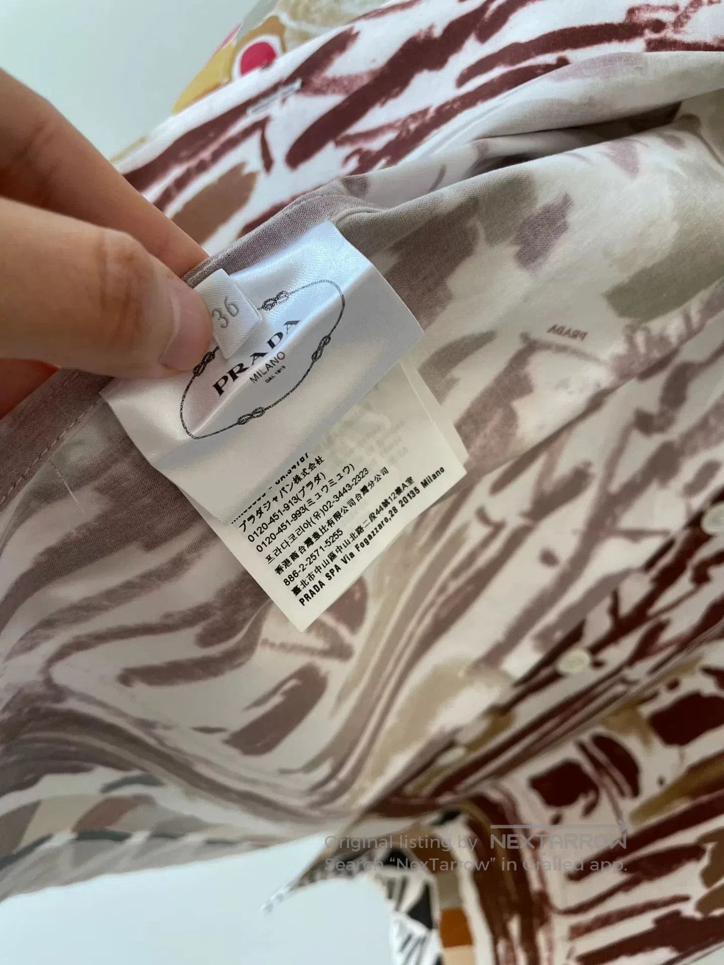 Prada Prada Triangle Logo Short. Size XS / US 0-2 / IT 36-38 - 3 Thumbnail