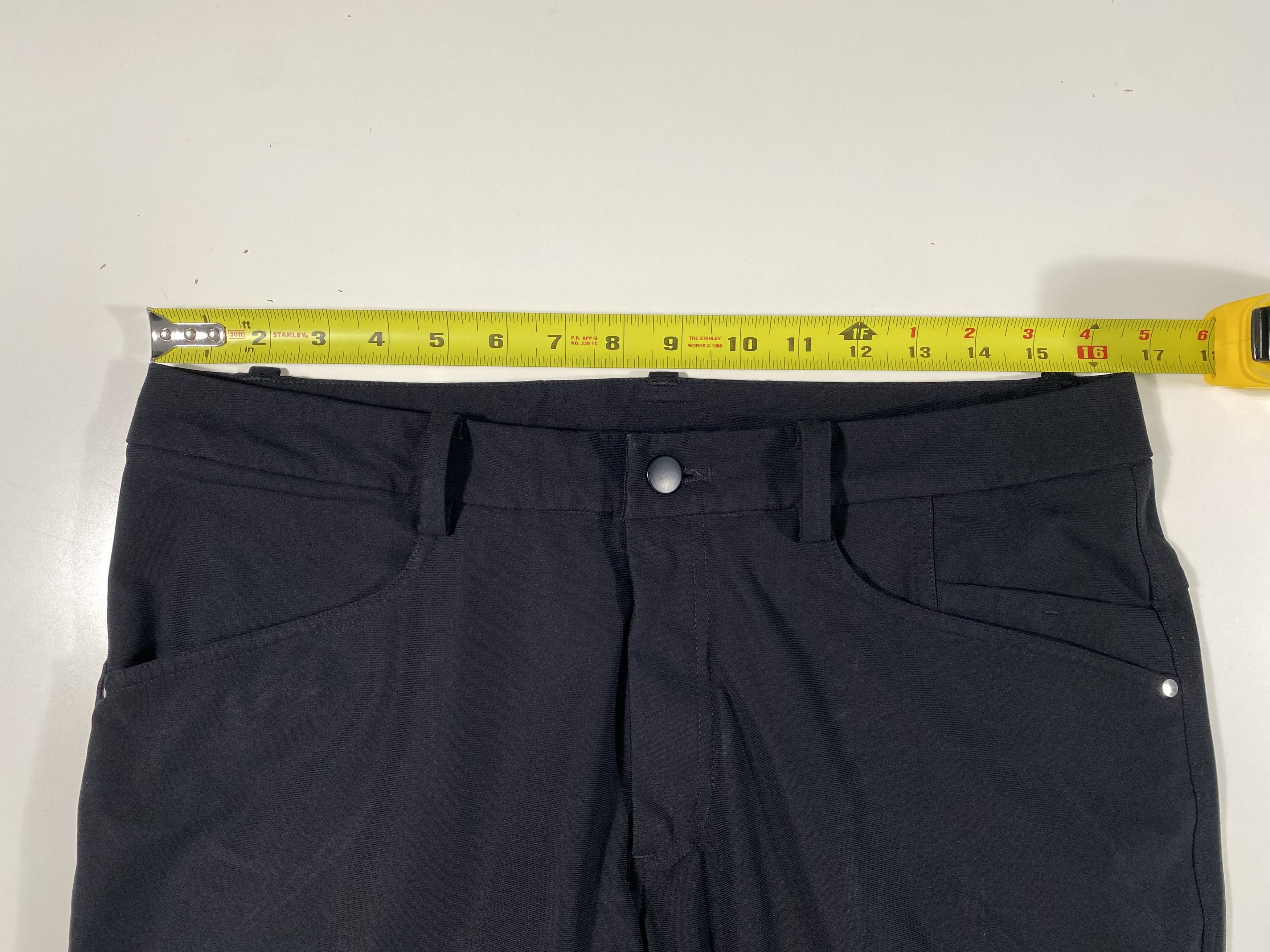 Lululemon Lululemon Slim Fit Commission Pants Black 32x30 Size US 32 / EU 48 - 7 Thumbnail