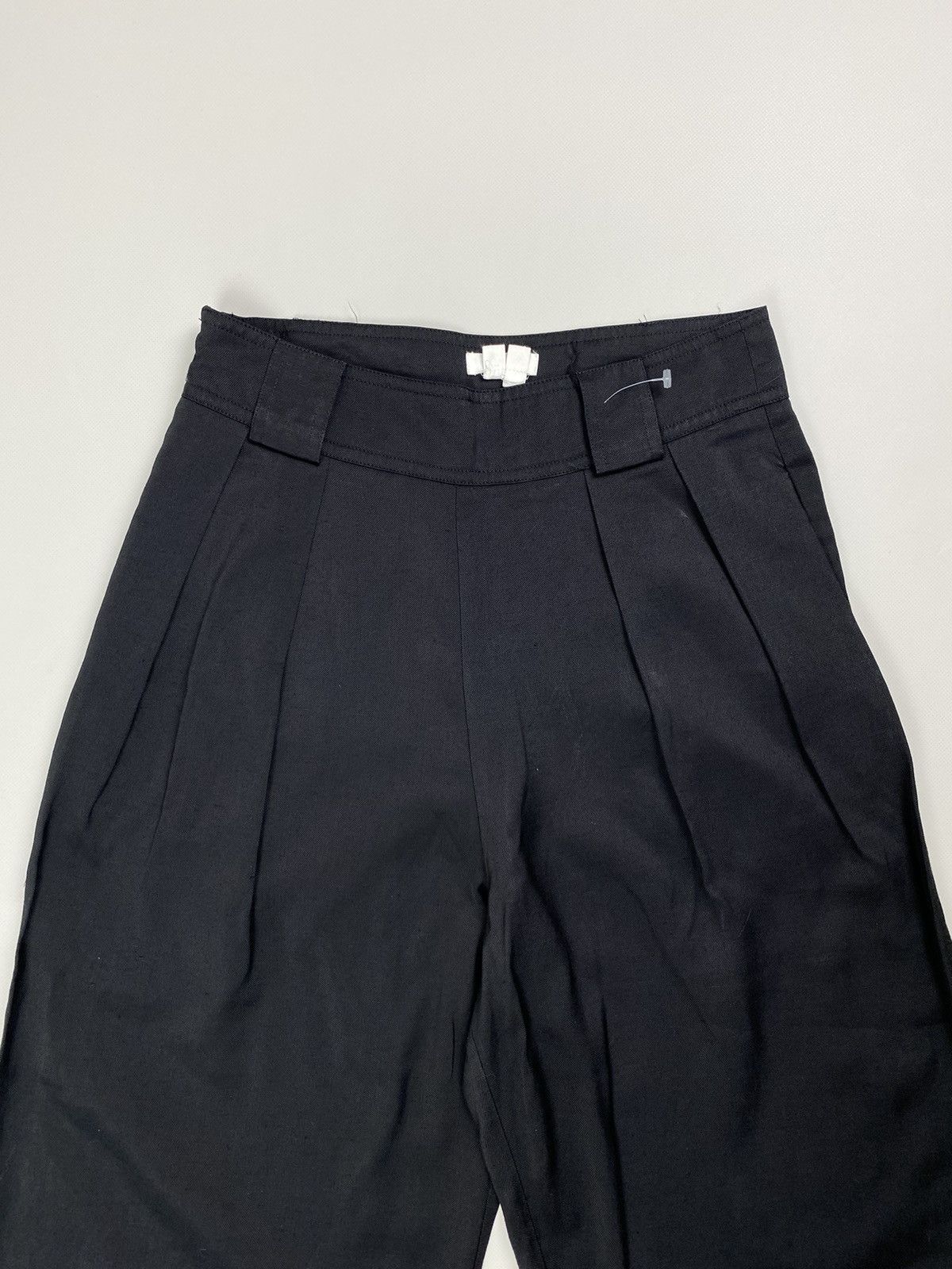 Helmut Lang Helmut Lang ladies wide leg cropped pants trousers Size 26" / US 2 / IT 38 - 8 Thumbnail