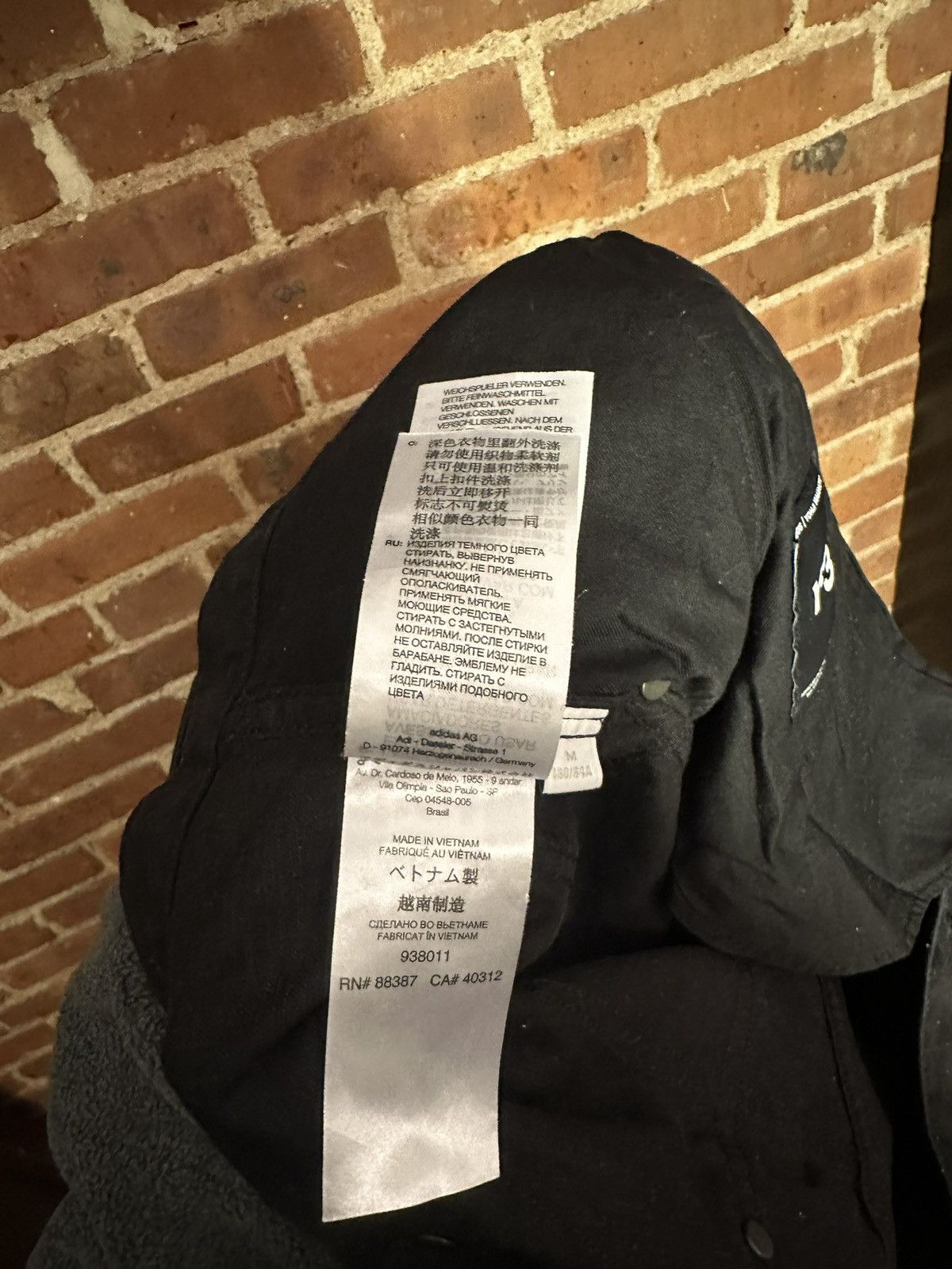 Y-3 Black Cargo/Carpenter/Doubleknee Size US 34 / EU 50 - 10 Thumbnail