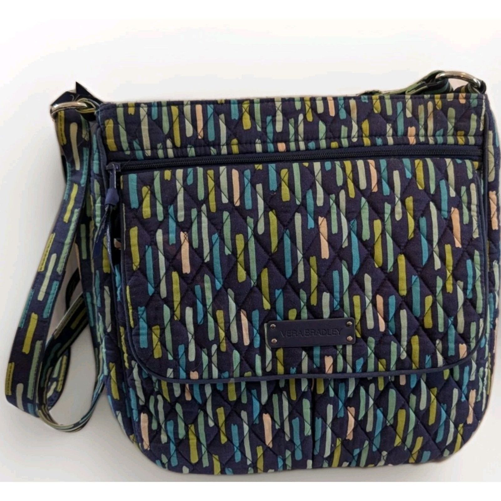 Vera Bradley Crossbody Bag Quilted Adjustable Strap Abstract, Women's