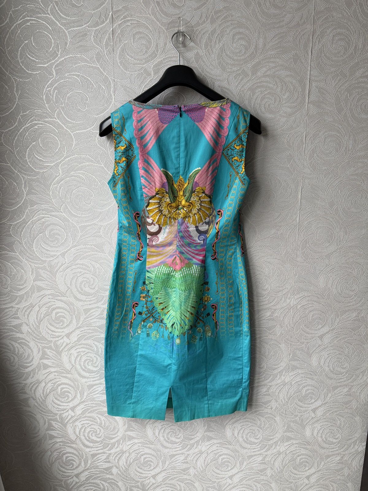 Cavalli Class Class Cavali Mid Lenght Multicolor Dress Womens IT 46 US 10 Size L / US 10 / IT 46 - 7 Thumbnail