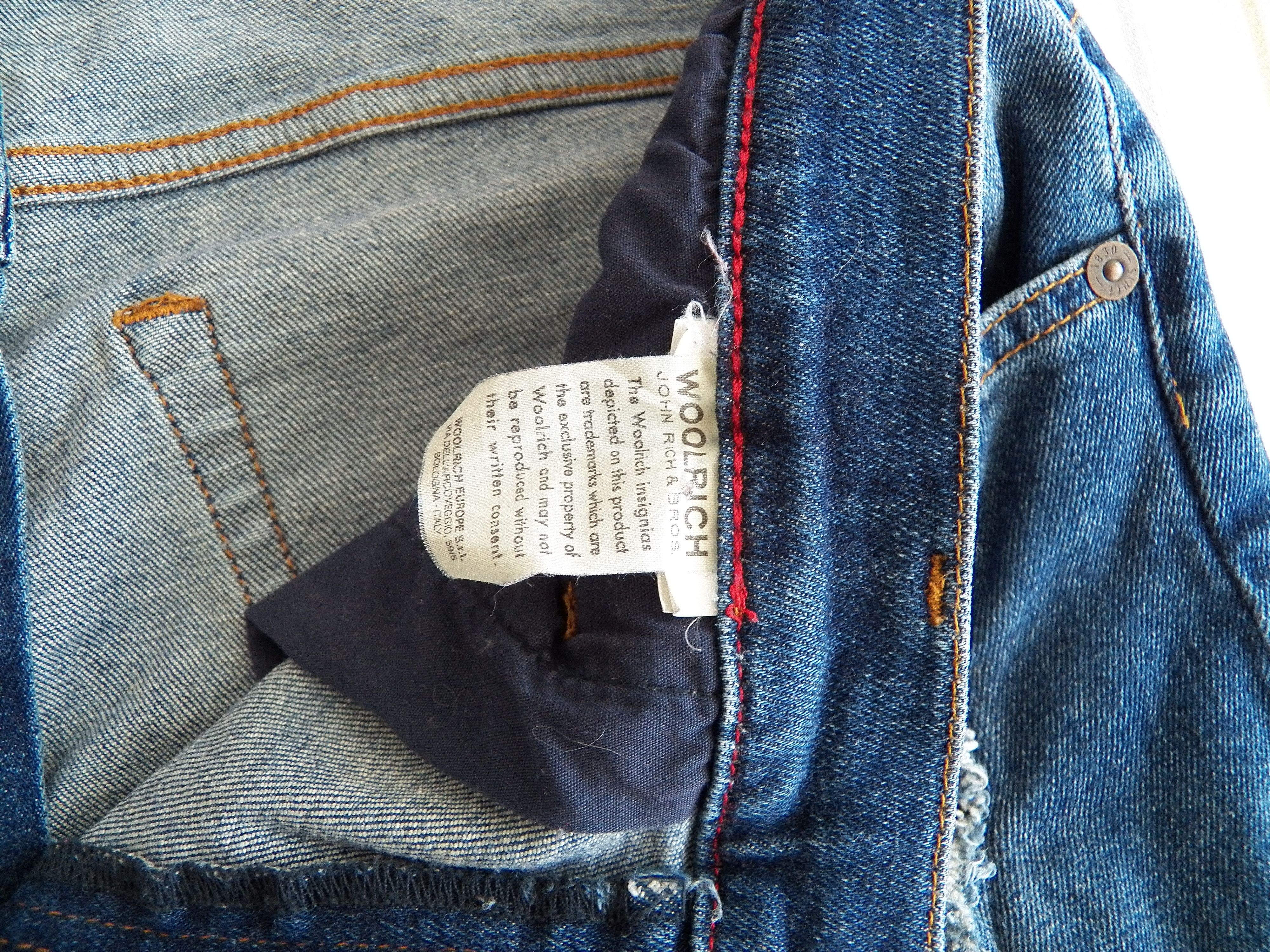Woolrich Woolen Mills Woolrich Tapered Jeans W34 L32 Stretch Distressed Patch Size US 34 / EU 50 - 4 Thumbnail