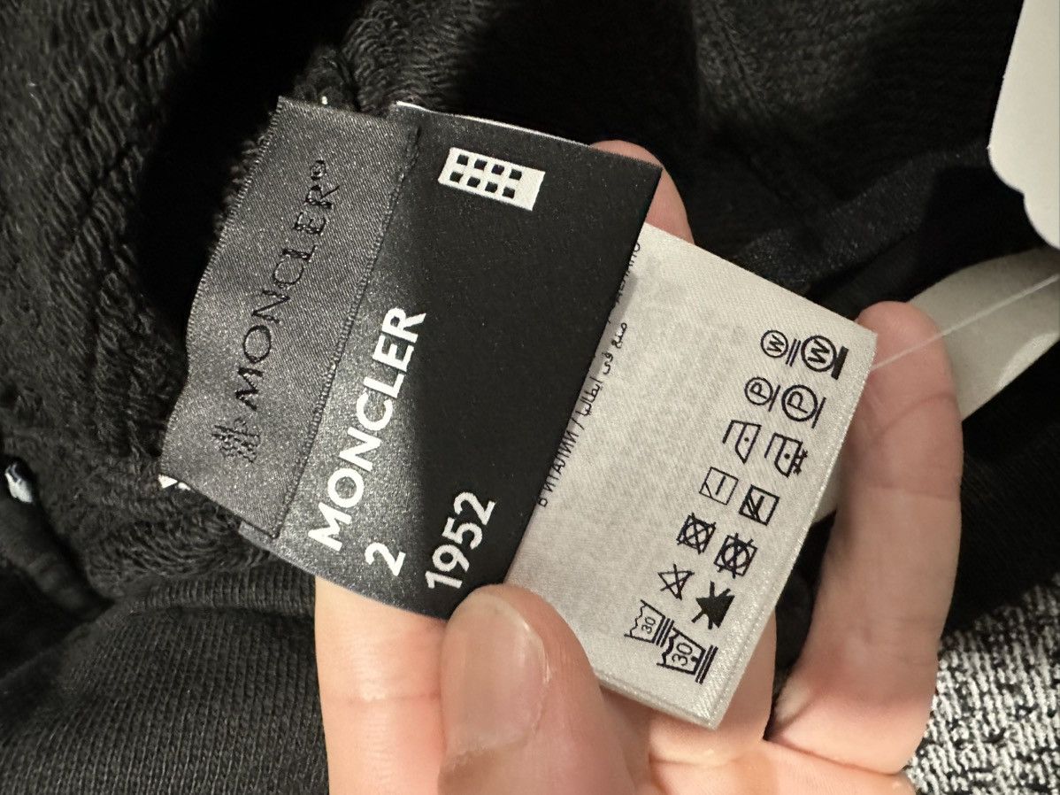 Moncler MONCLER BLACK CUFFED LOUNGE PANTS Size US 36 / EU 52 - 5 Thumbnail