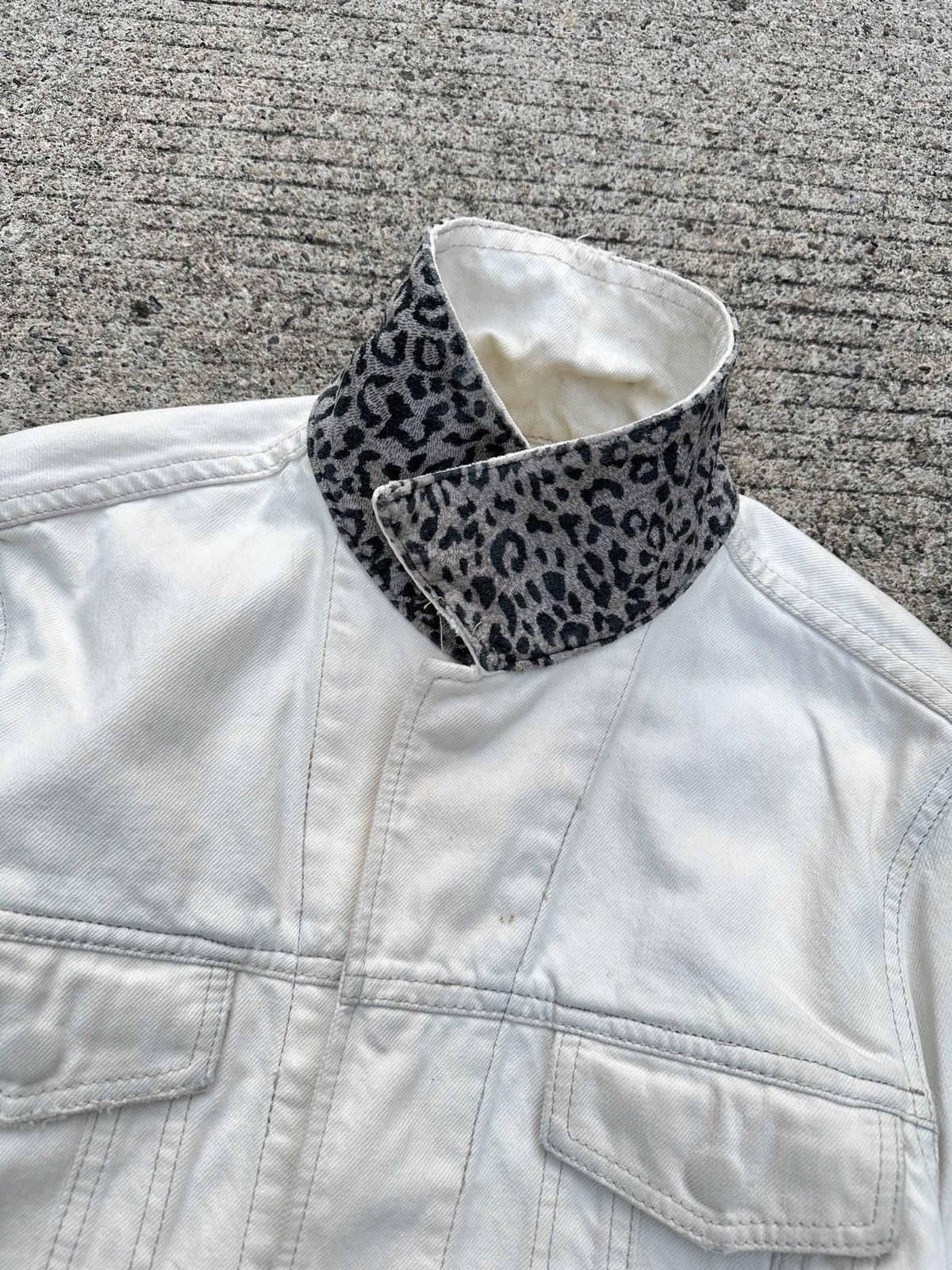 Isamu Katayama Backlash Backlash Leopard Damage Trucker Jacket Size US L / EU 52-54 / 3 - 12 Thumbnail