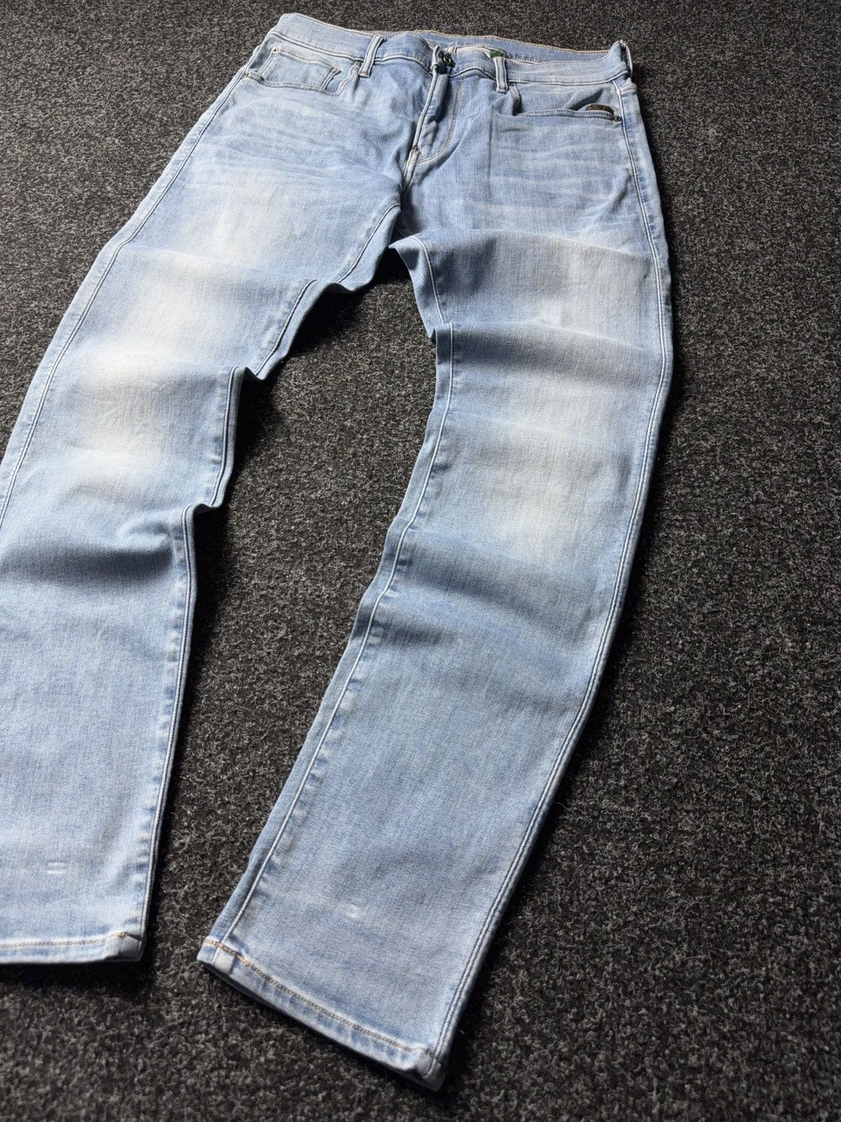 G-Star Y2K 00s G-Star RAW Revend Skinny Light Blue Denim Jeans Size US 32 / EU 48 - 3 Thumbnail