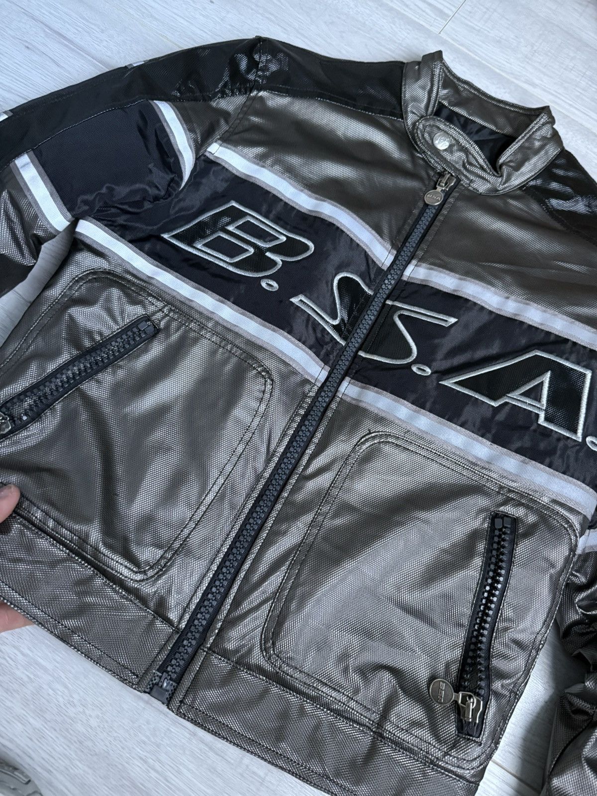 Indian Motorcycle × Vintage Vintage Jacket motorcycle jacket USA motorbike B.S.A. Size US M / EU 48-50 / 2 - 3 Thumbnail