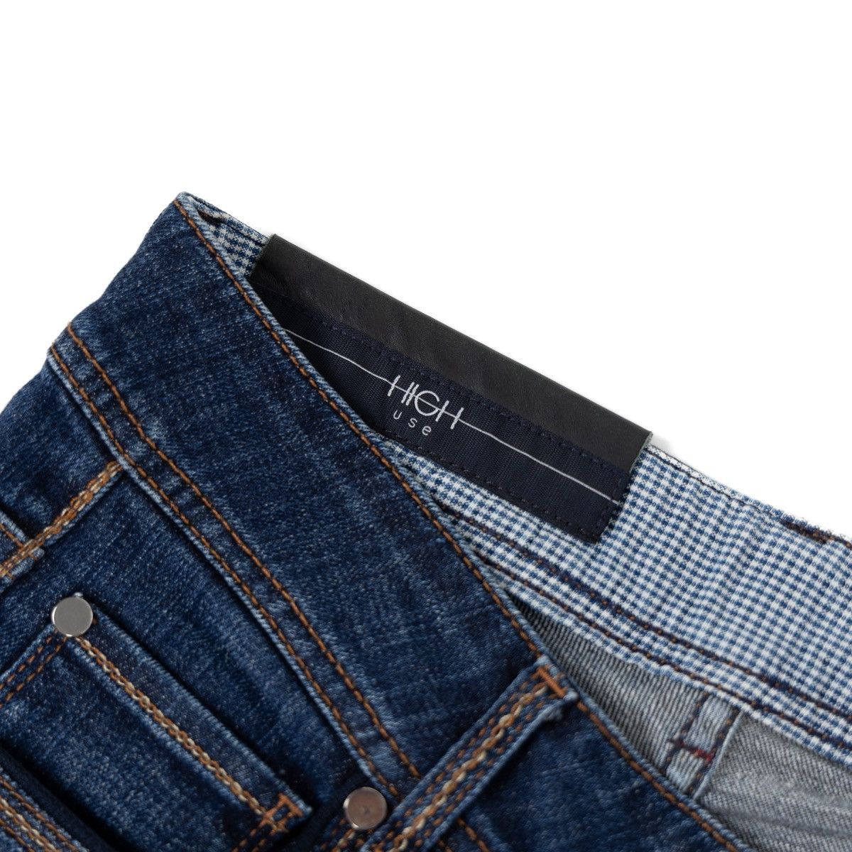 Other High Couture Womens Jeans Blue Slim Fit Button Detail Denim Size 27" / US 4 / IT 40 - 5 Thumbnail