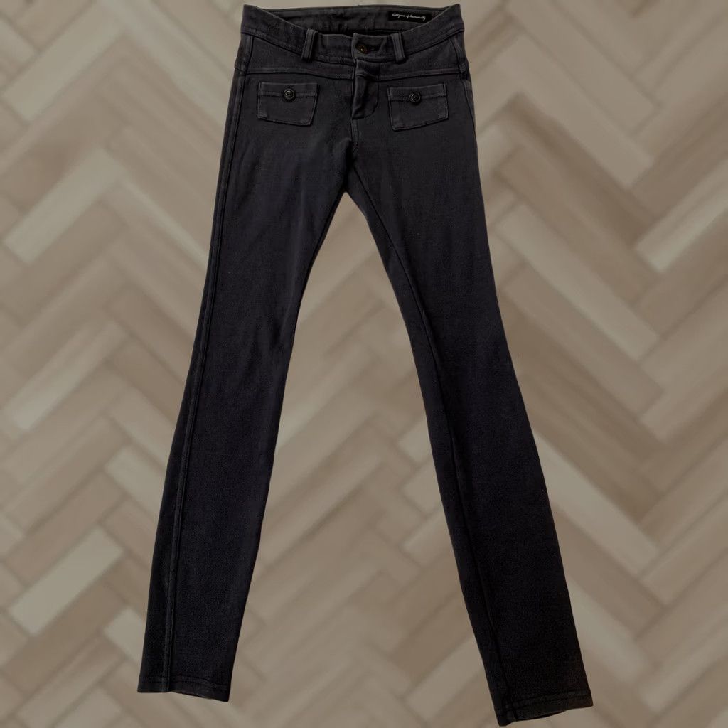 Citizens Of Humanity CITIZENS OF HUMANITY Gray Birkin Cotton Blend Skinny Ankle Pants Women's 24 Slim Jeans 24 Womens Shoes? Size 42" / US 20 - 1 Thumbnail