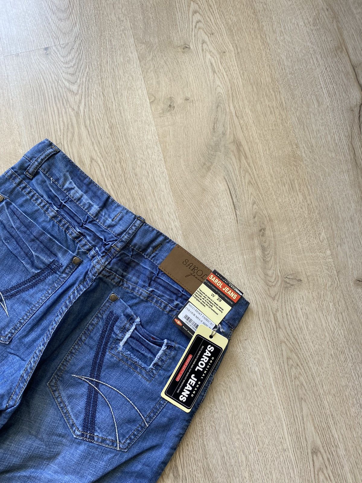 Hysteric Glamour × If Six Was Nine × Vintage Vintage Diesel Style Jeans Big Logo Japanese Scorpion Y2K Size US 30 / EU 46 - 9 Thumbnail