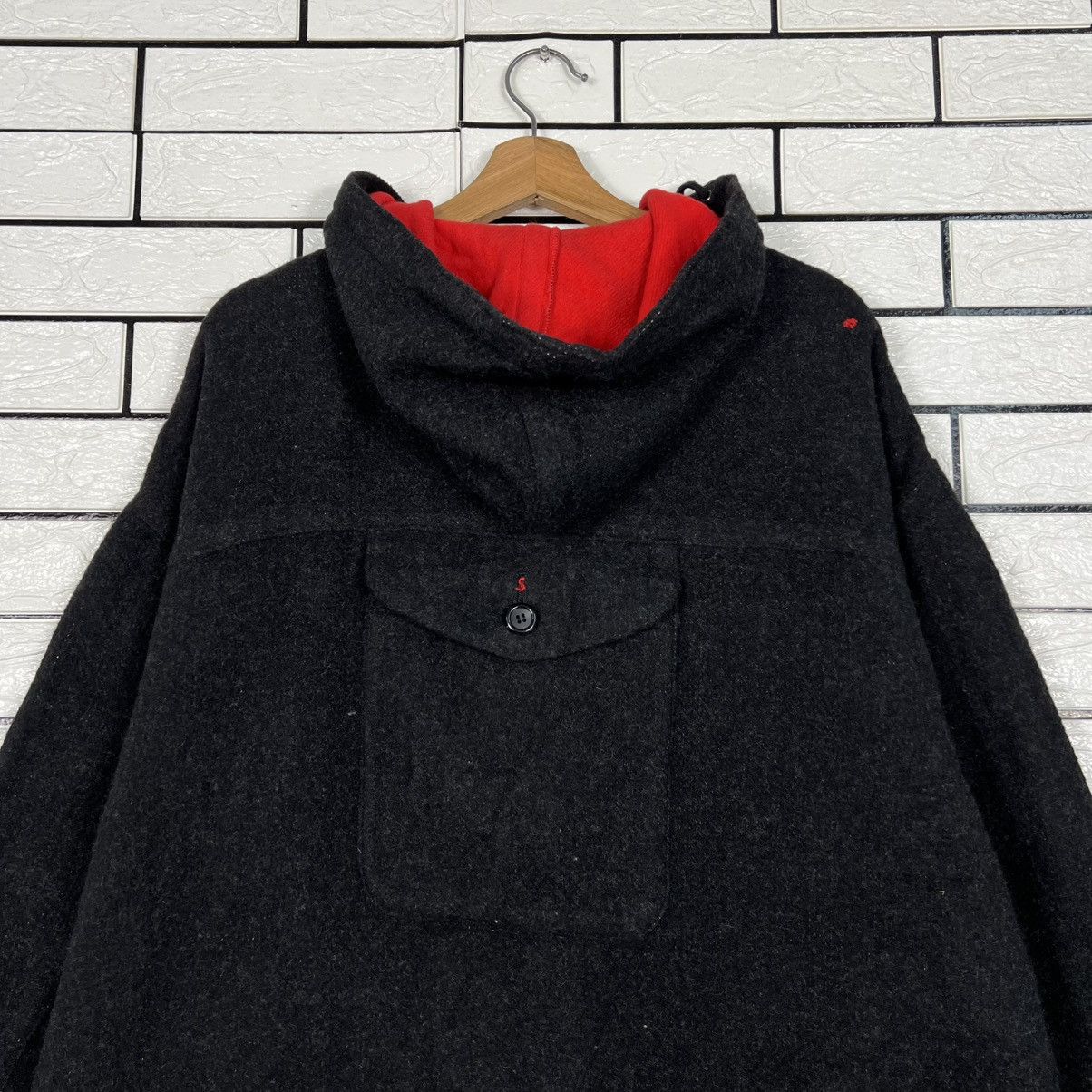 United Colors Of Benetton WINTER BENETTON Red Lined Hooded Coat Jacket #4141-C189 Size US L / EU 52-54 / 3 - 20 Thumbnail
