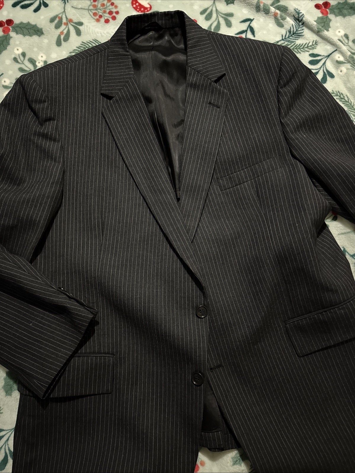 Other Jonathan Reid Botany 500 Pinstripe Blazer ( See Measurement Size 48R - 1 Thumbnail