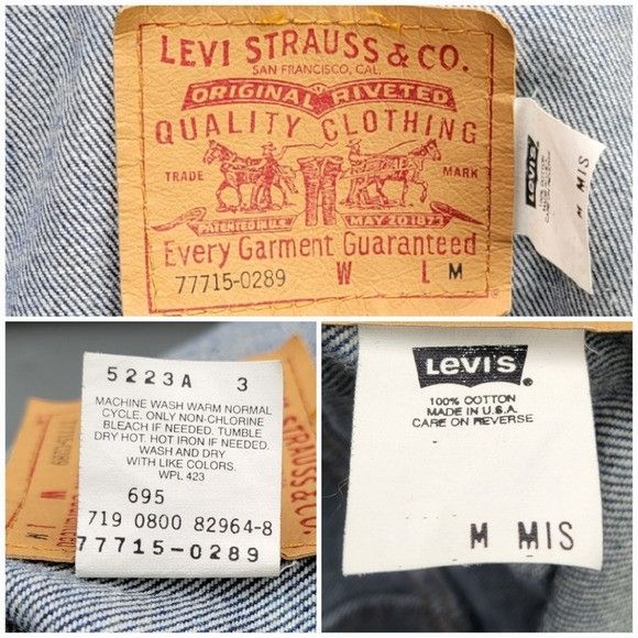 Levi's Vintage 90s y2k Levi's 77715 Blue Jean Cotton Denim Classic Size M / US 6-8 / IT 42-44 - 5 Thumbnail