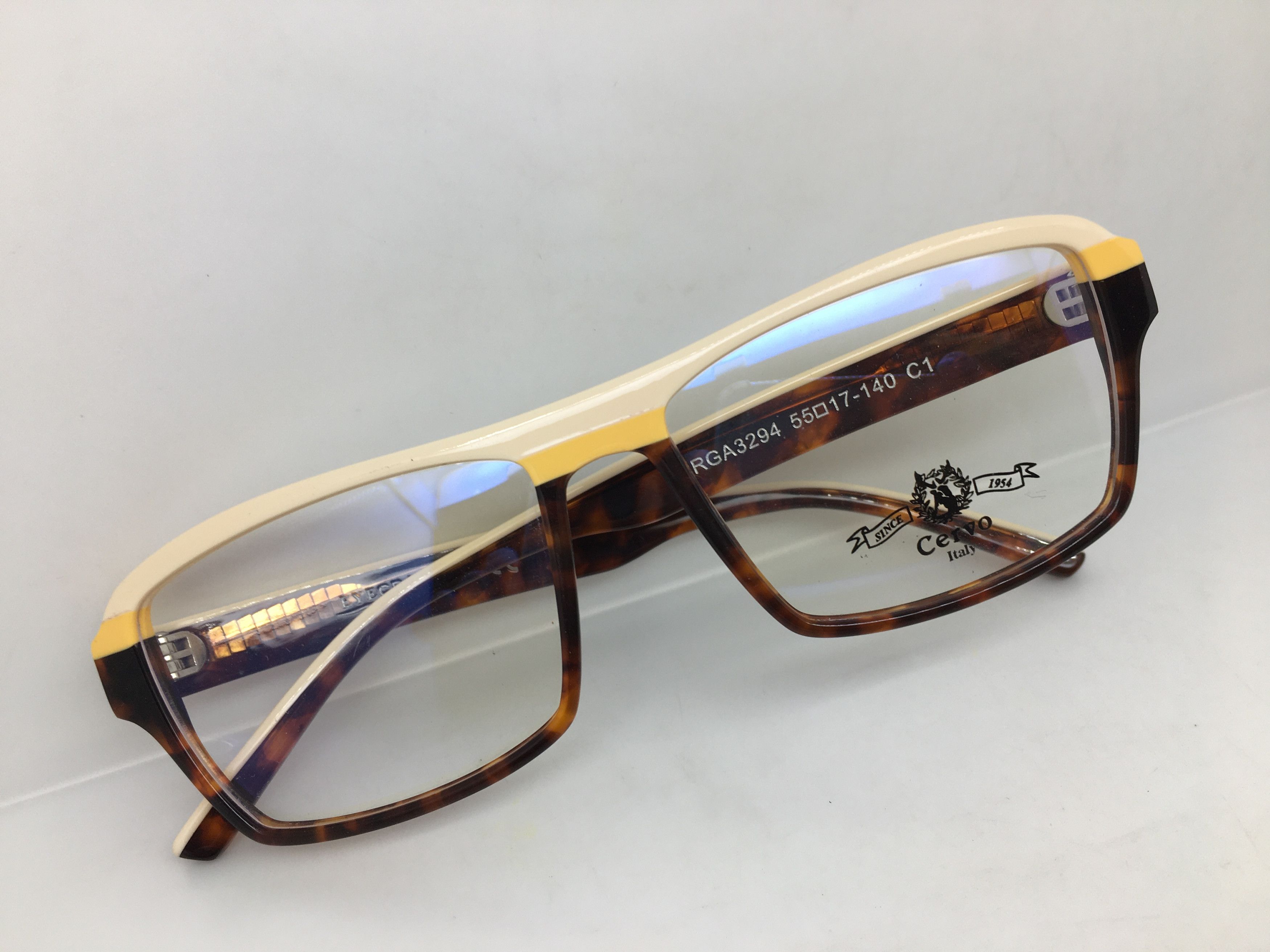 Other Eyecraft RGA3294 Handmade Acetate Eyeglasses Frame Size ONE SIZE - 7 Thumbnail