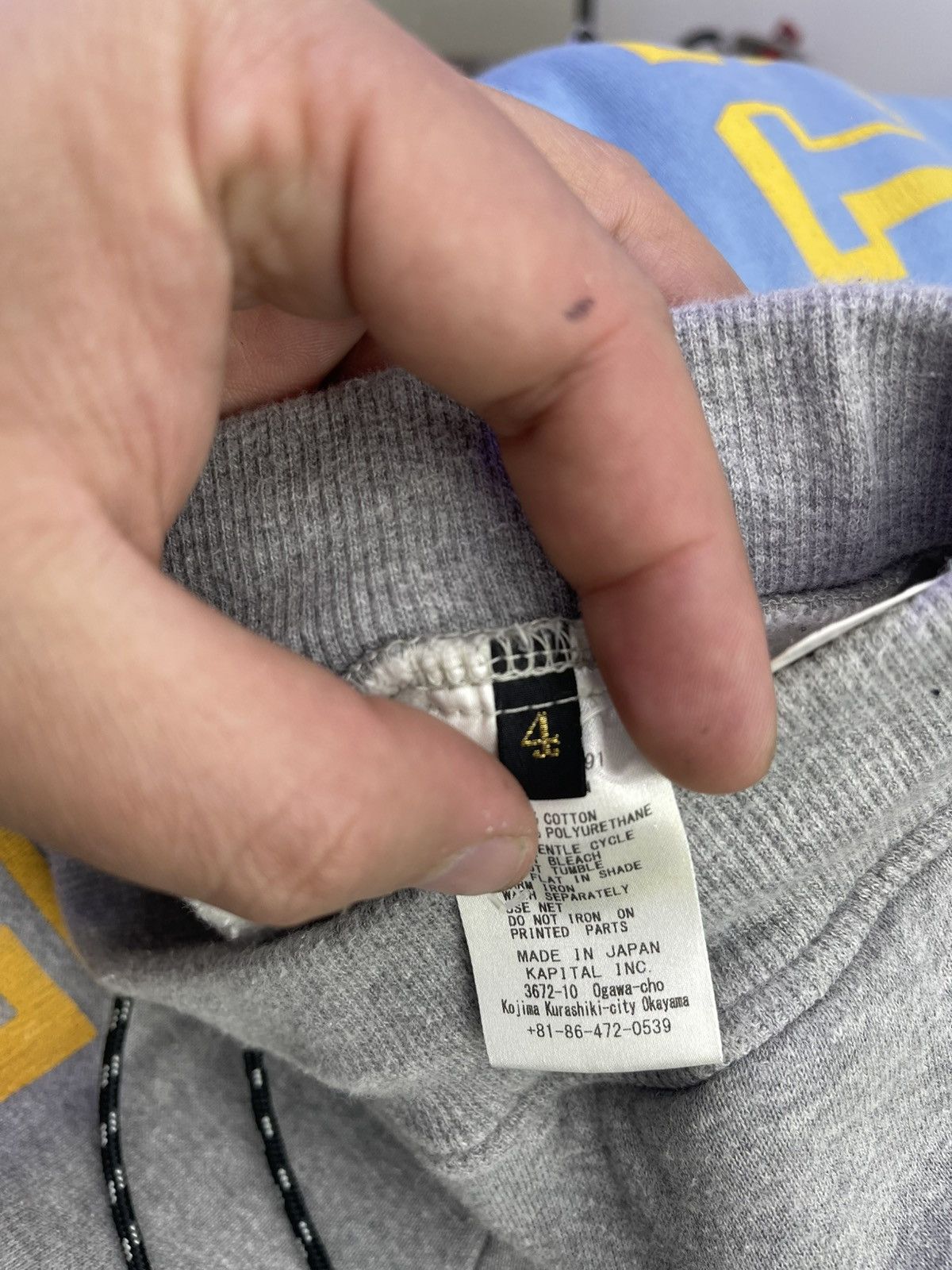 Kapital Kapital flare sweatpants (grey) Size US 34 / EU 50 - 7 Thumbnail