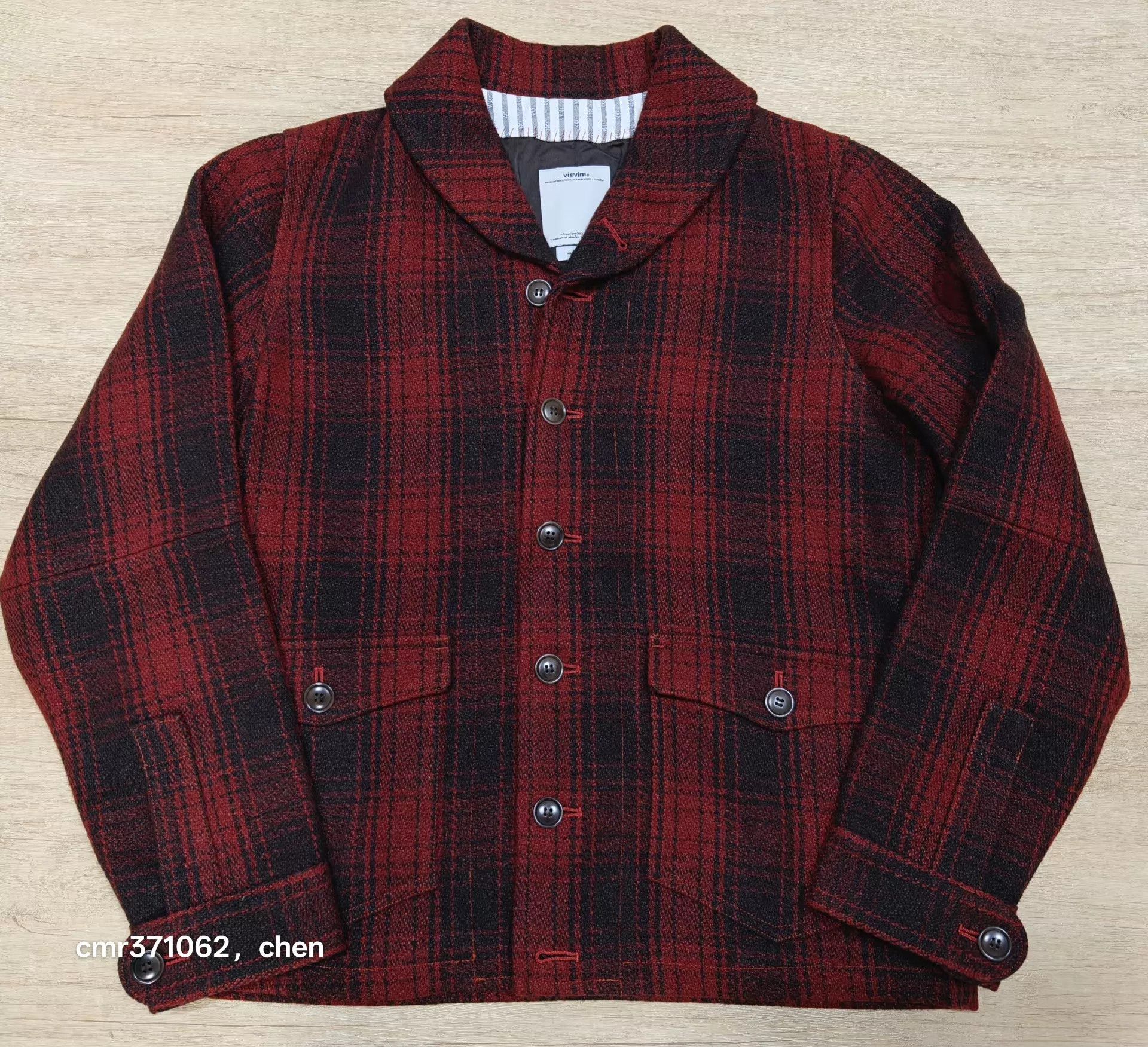 Visvim VISVIM 16AW MCKINLEY JKT BUFFALO CHECK RED3 Size US L / EU 52-54 / 3 - 1 Thumbnail