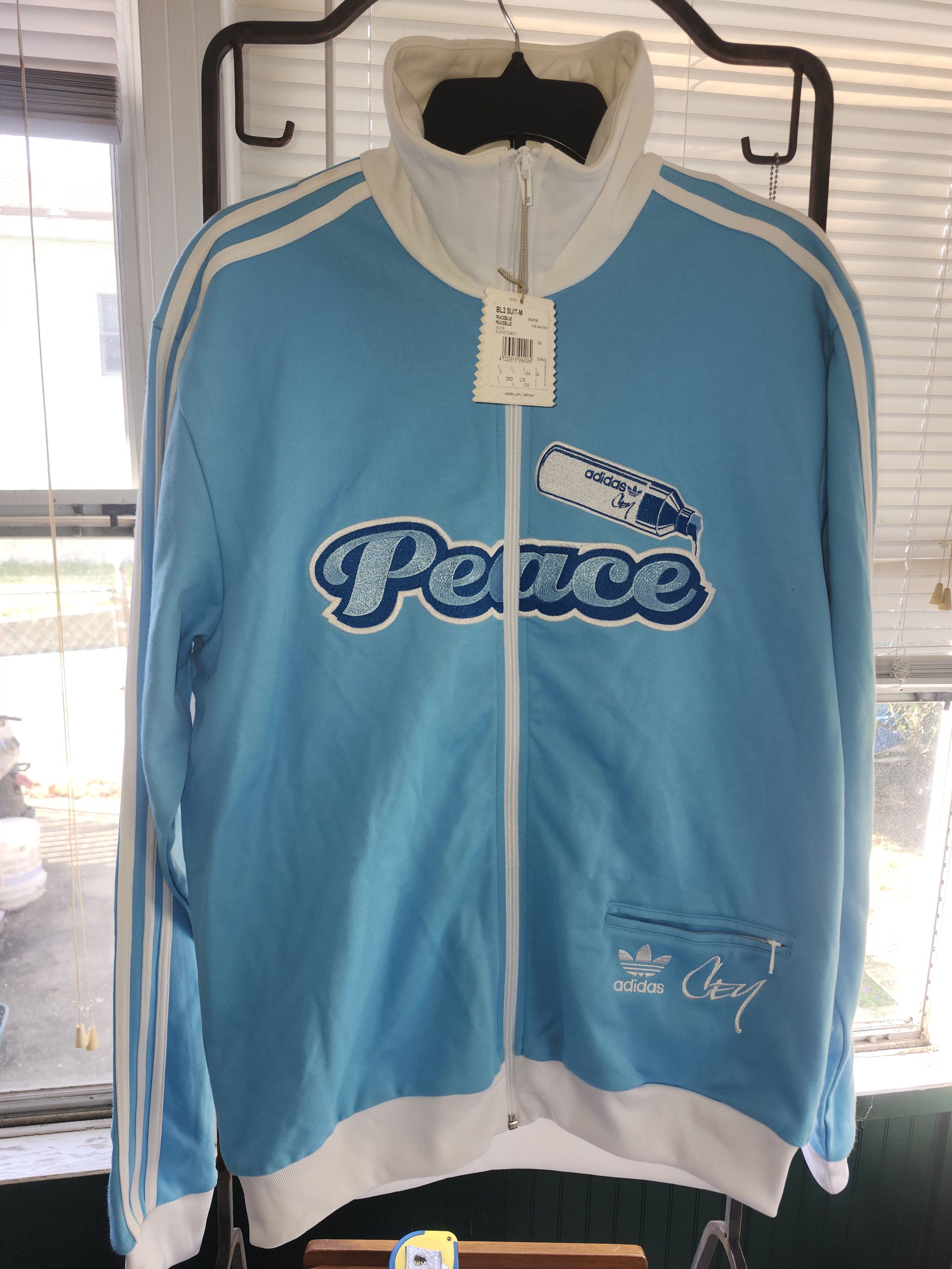 Adidas Cey Adam's Adidas track suit top nwt Size US L / EU 52-54 / 3 - 1 Thumbnail
